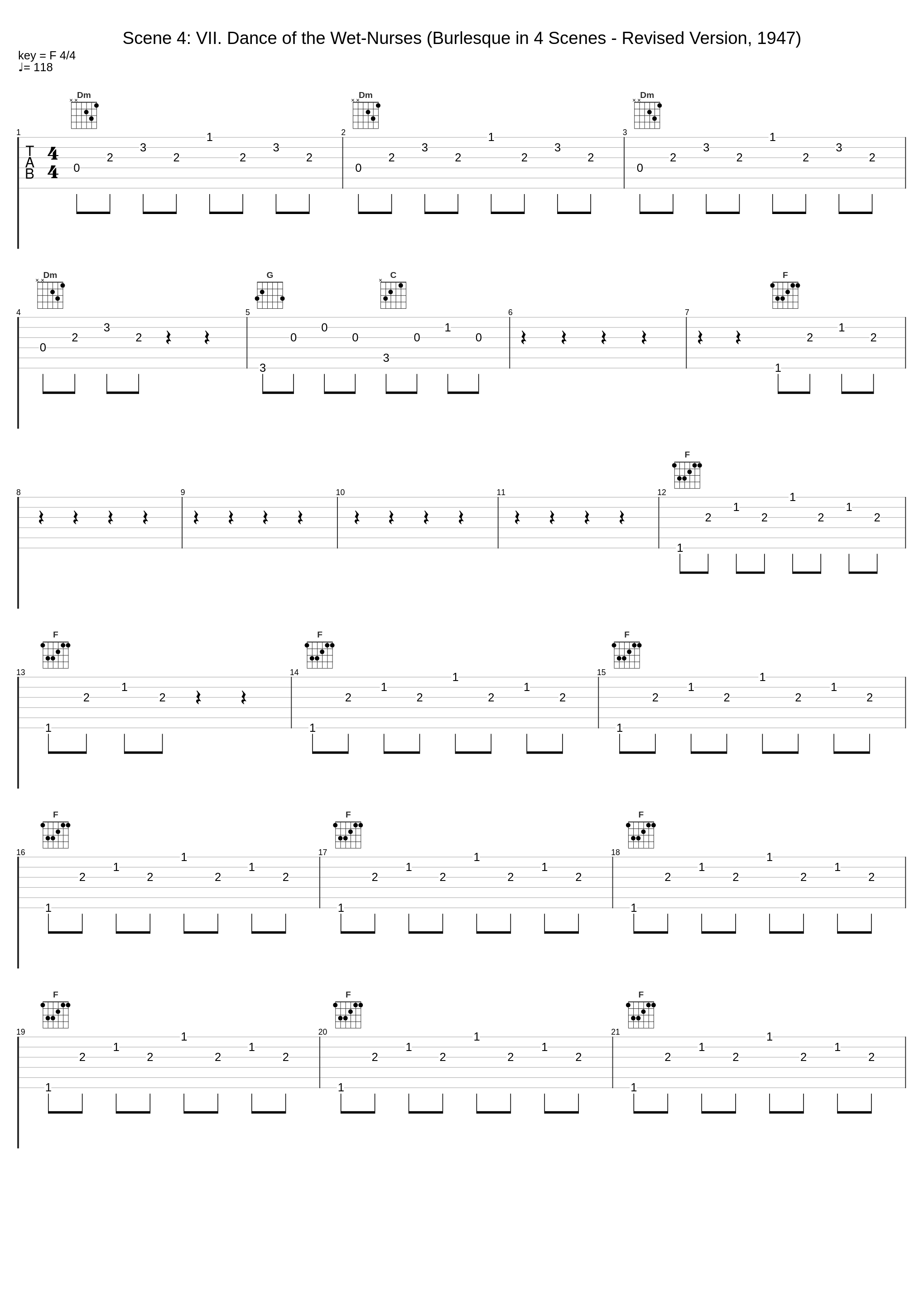 Scene 4: VII. Dance of the Wet-Nurses (Burlesque in 4 Scenes - Revised Version, 1947)_Igor Stravinsky,Columbia Symphony Orchestra_1