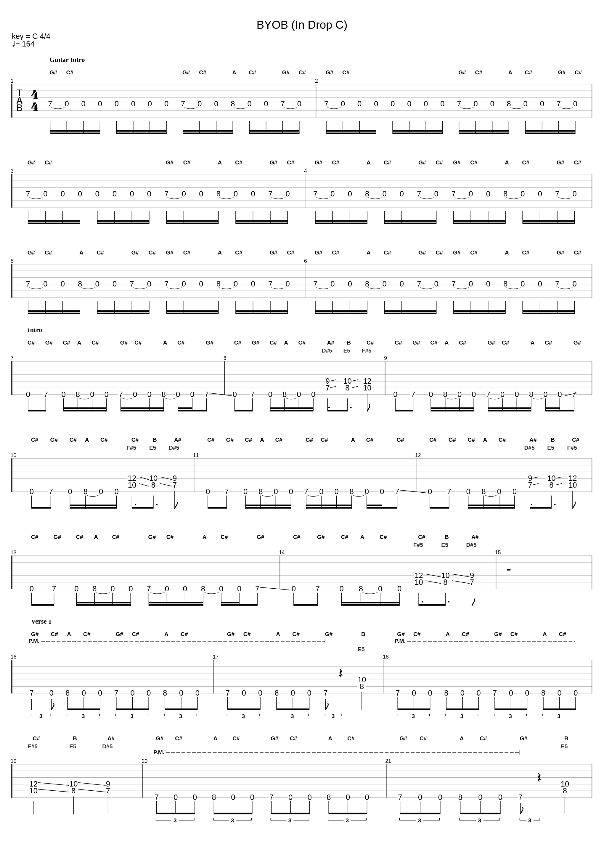 BYOB (In Drop C)_System of a Down_1