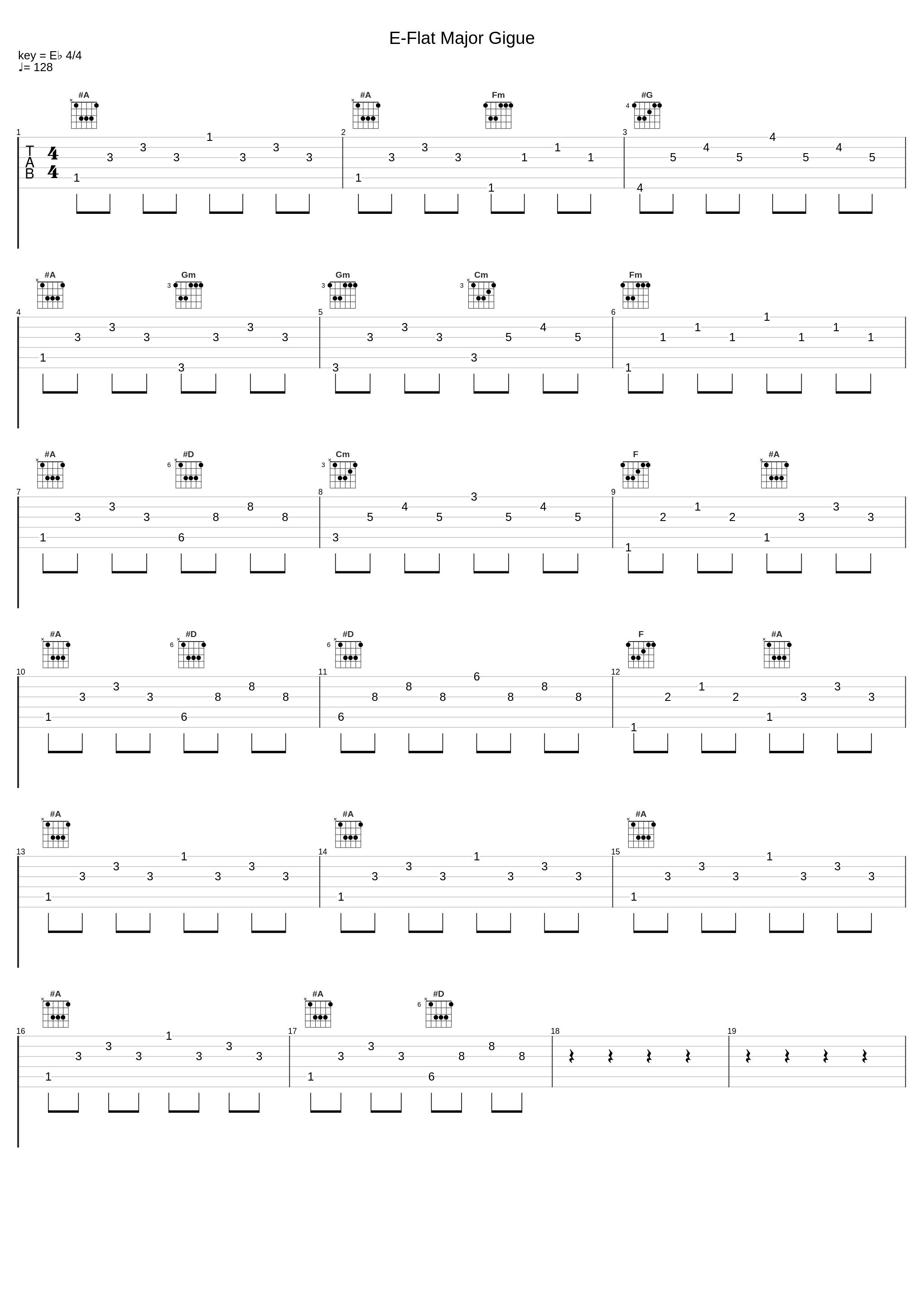 E-Flat Major Gigue_Thomas Bartlett,Johann Sebastian Bach_1