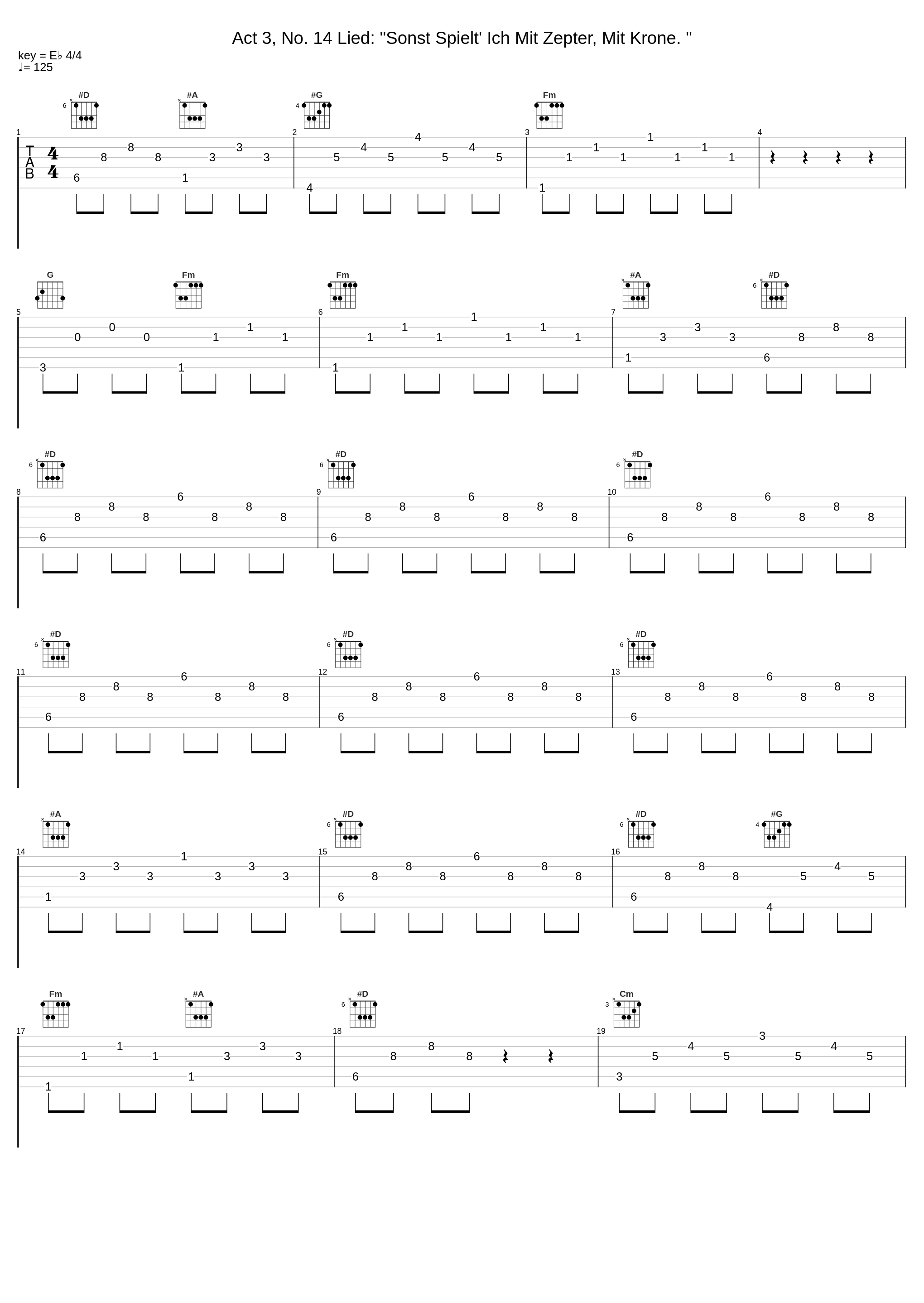 Act 3, No. 14 Lied: "Sonst Spielt' Ich Mit Zepter, Mit Krone. "_Thomas Quasthoff,Christian Thielemann,Orchester der Deutschen Oper Berlin_1