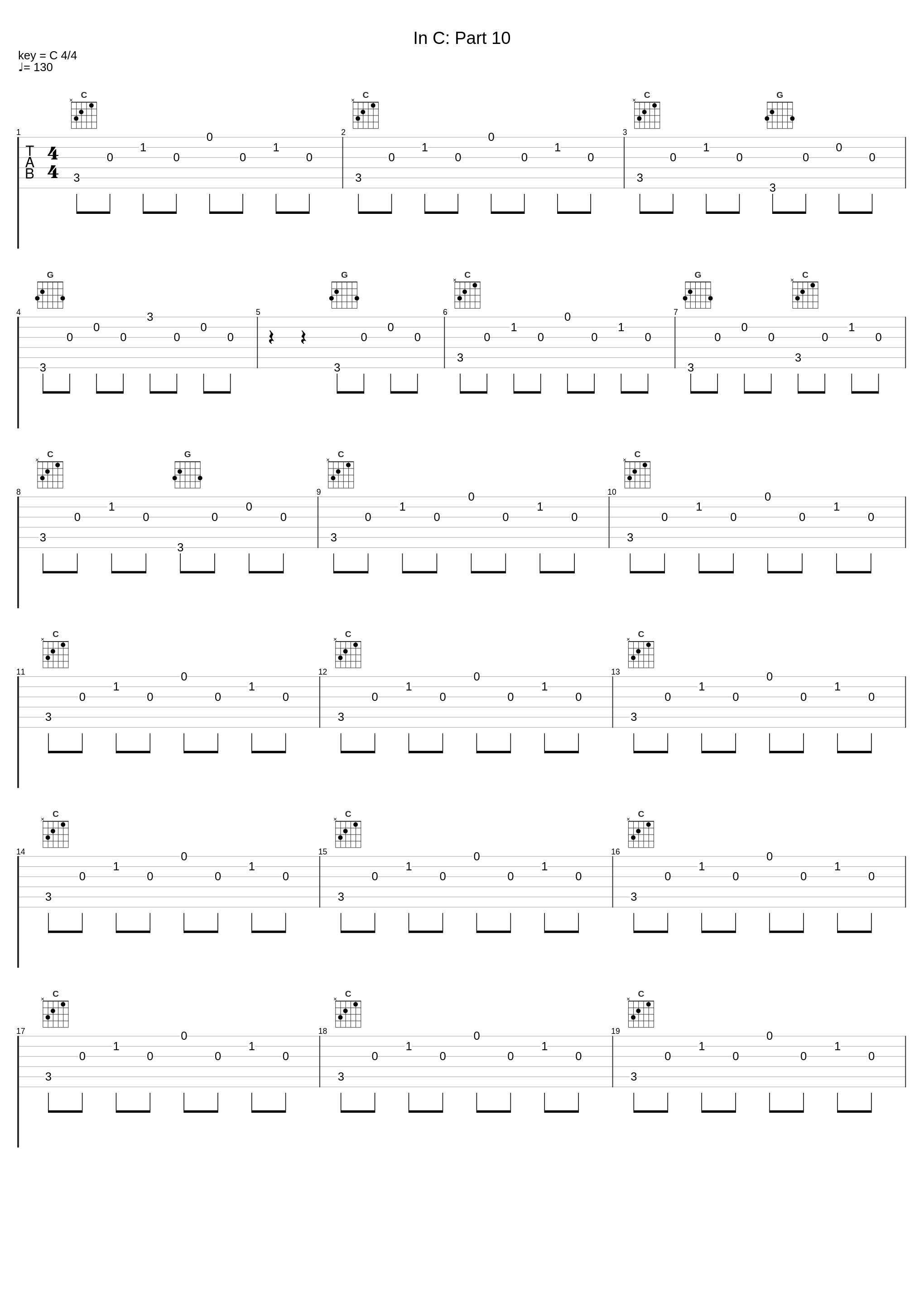 In C: Part 10_Ictus,Terry Riley,Blindman Kwartet_1