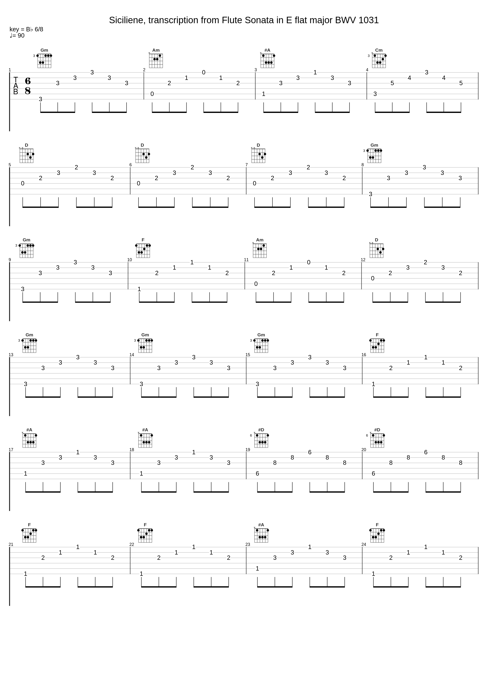 Siciliene, transcription from Flute Sonata in E flat major BWV 1031_Evgeny Kissin_1