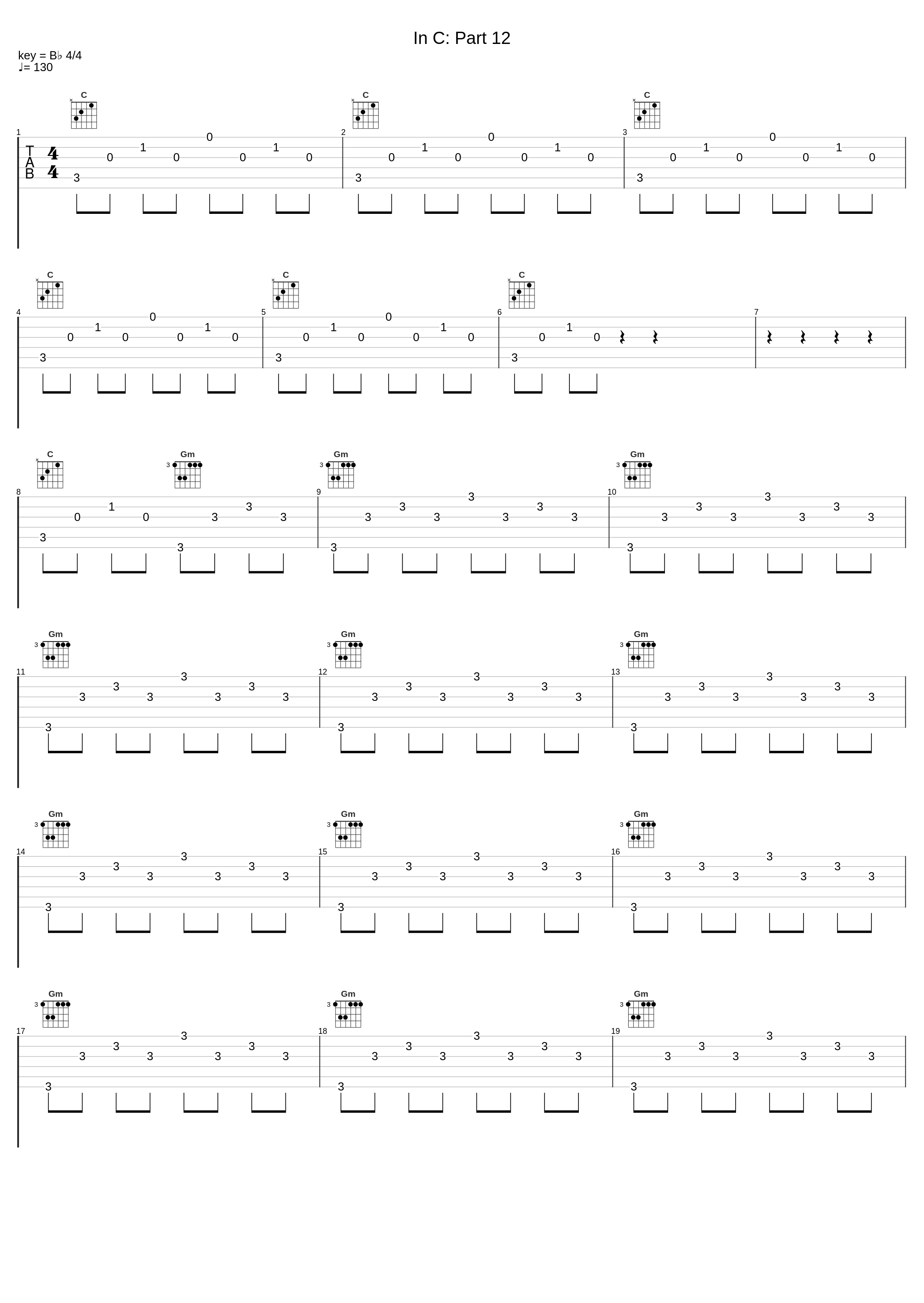 In C: Part 12_Ictus,Terry Riley,Blindman Kwartet_1