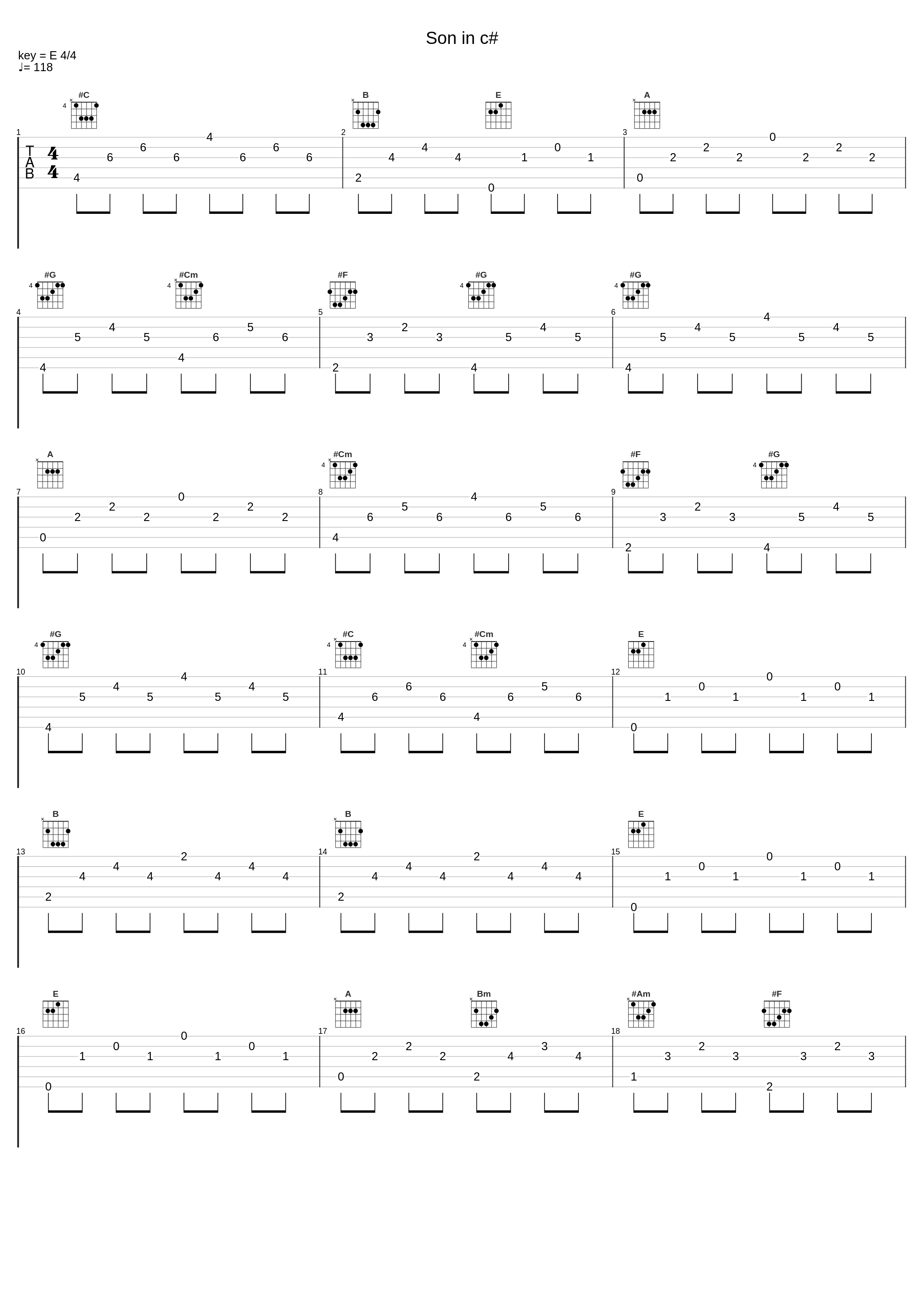 Son in c#_Julian Bream_1