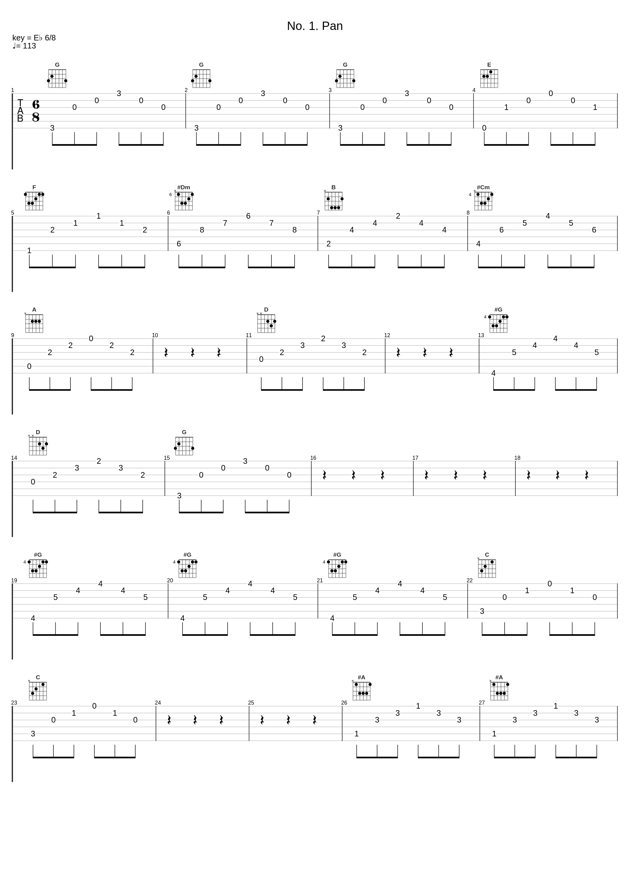 No. 1. Pan_Aurèle Nicolet_1