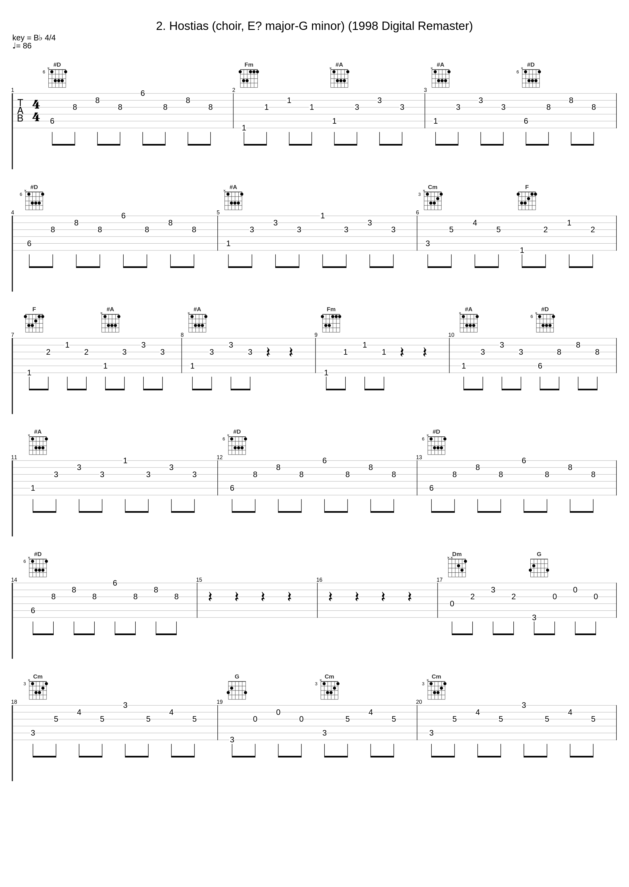 2. Hostias (choir, E♭ major-G minor) (1998 Digital Remaster)_Carlo Maria Giulini,Philharmonia Chorus_1