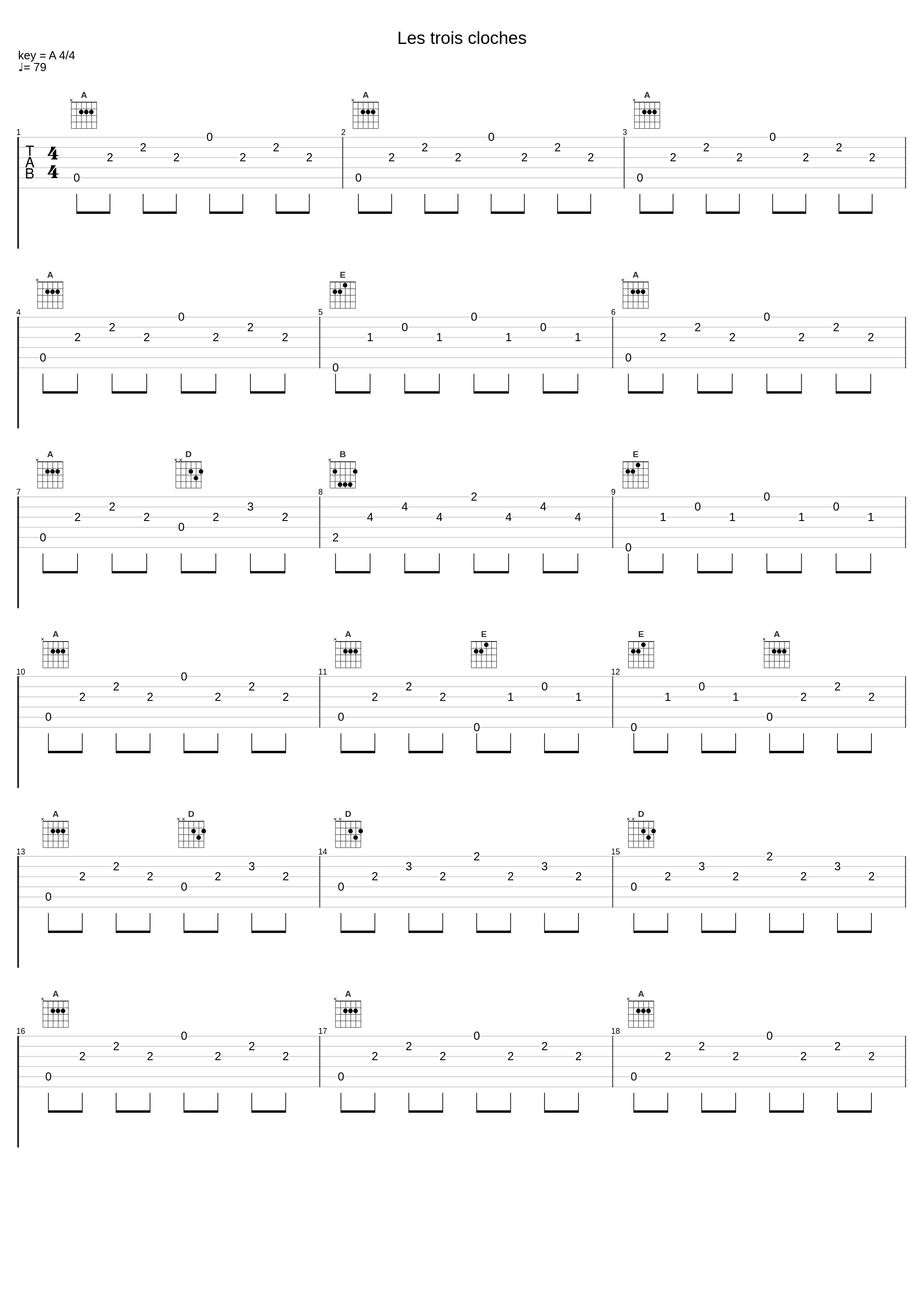 Les trois cloches_Les Compagnons De La Chanson,Édith Piaf_1