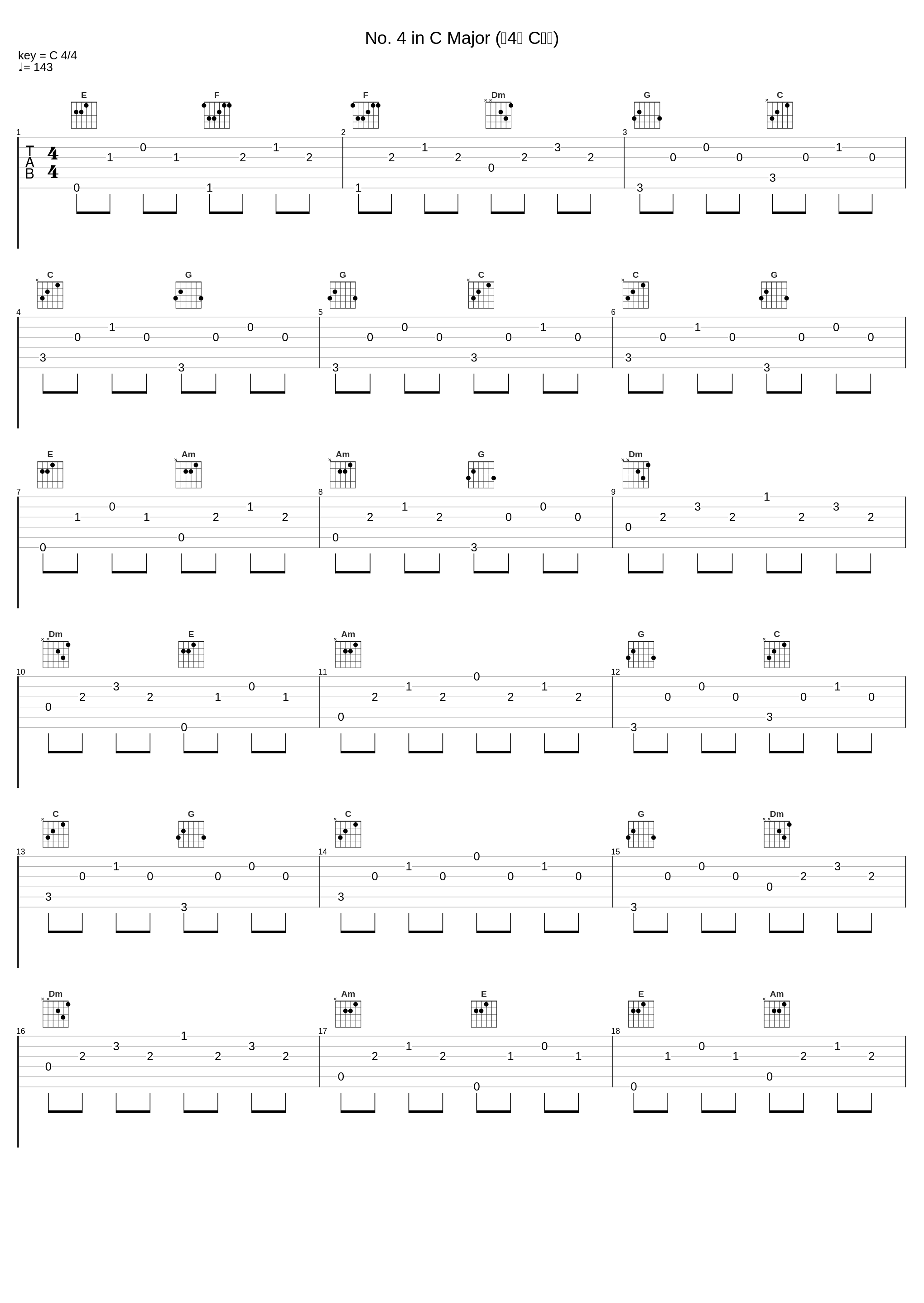 No. 4 in C Major (第4首 C大调)_Jörg Demus,Robert Schumann_1