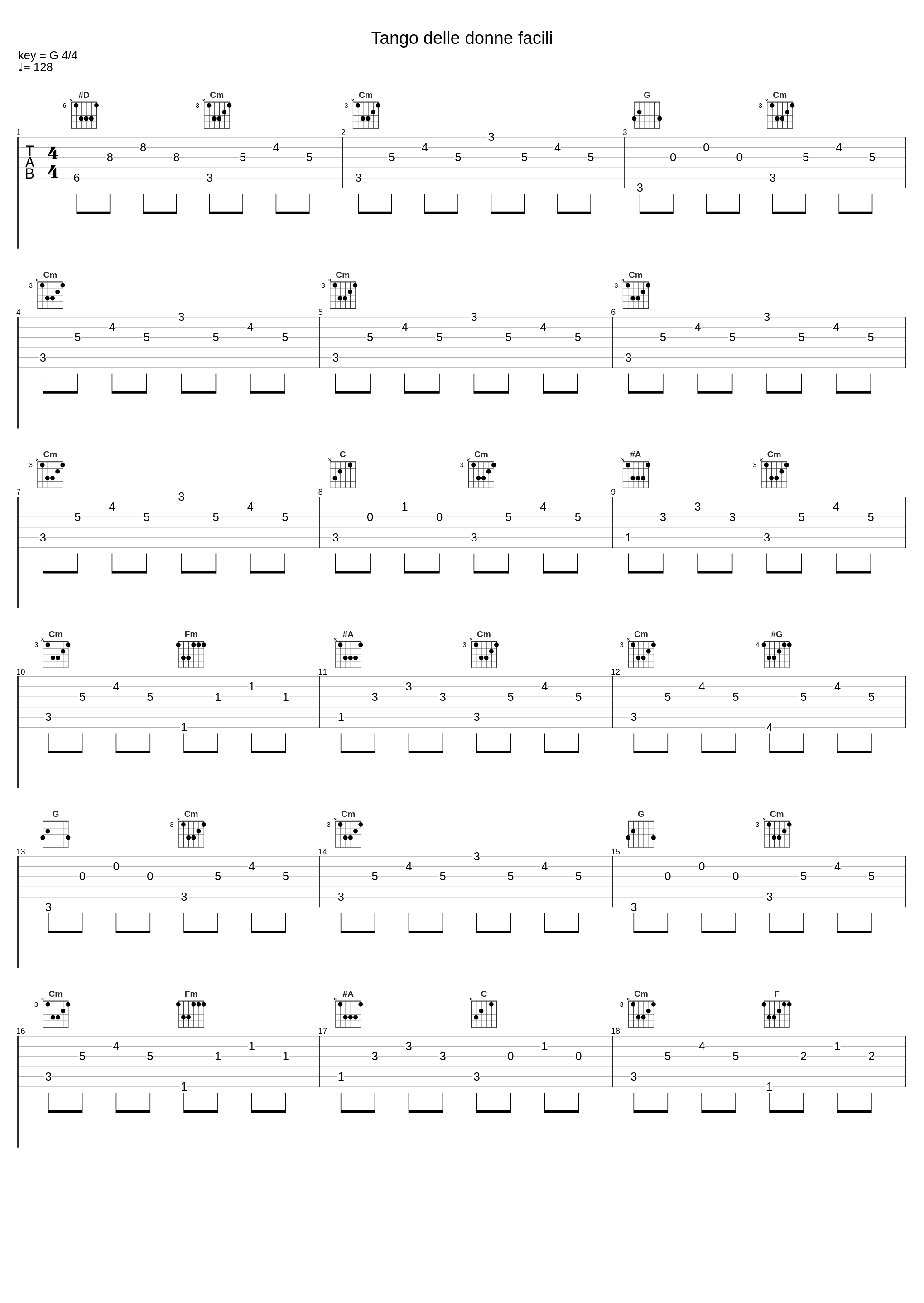 Tango delle donne facili_Enrico Ruggeri_1