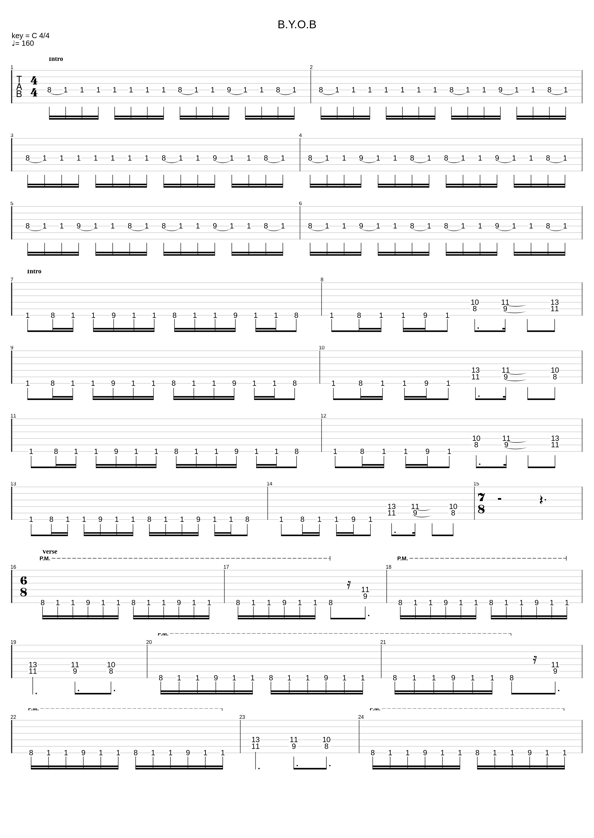 BYOB (Drop C)_System of a Down_1
