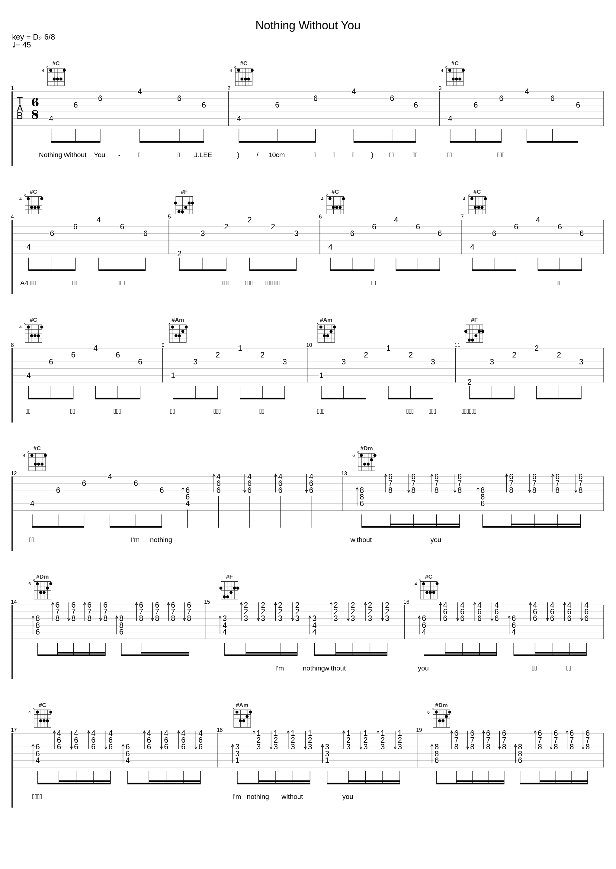 Nothing Without You_J.LEE,10CM_1