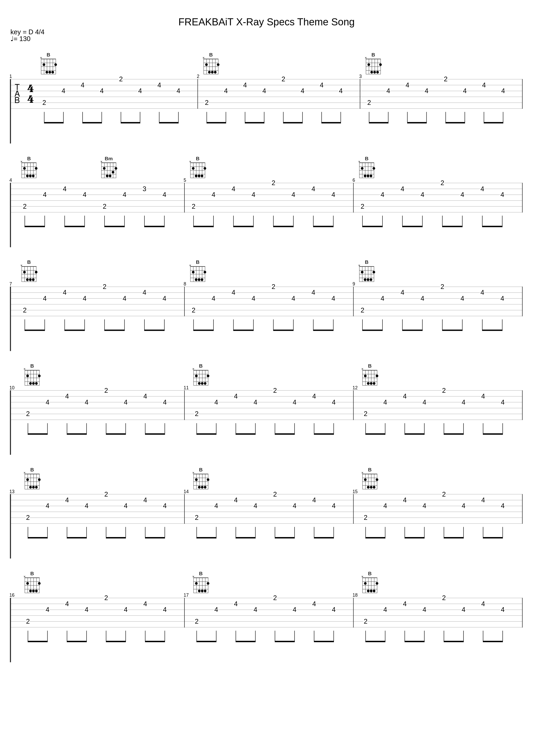 FREAKBAiT X-Ray Specs Theme Song_Mookielaka_1