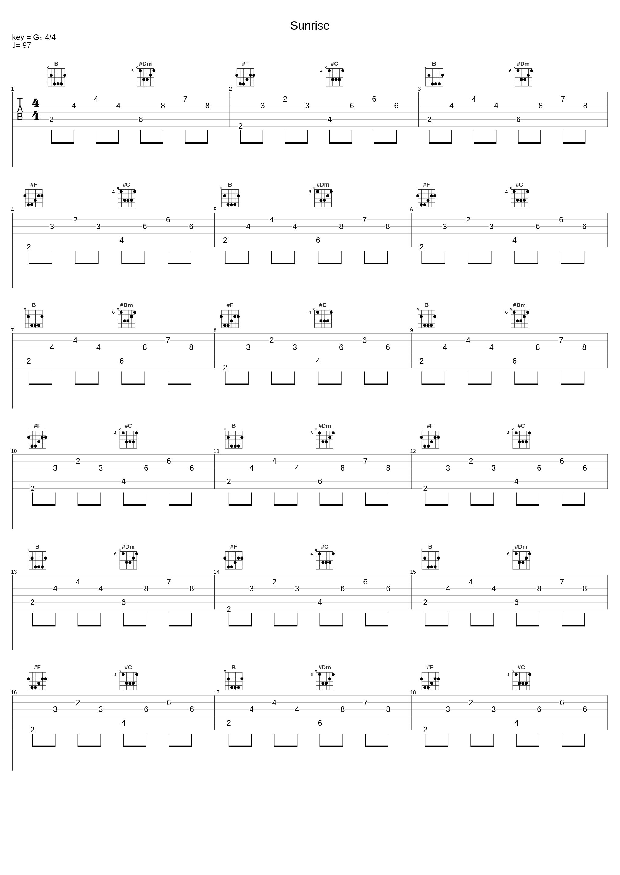 Sunrise_Tabata Music_1