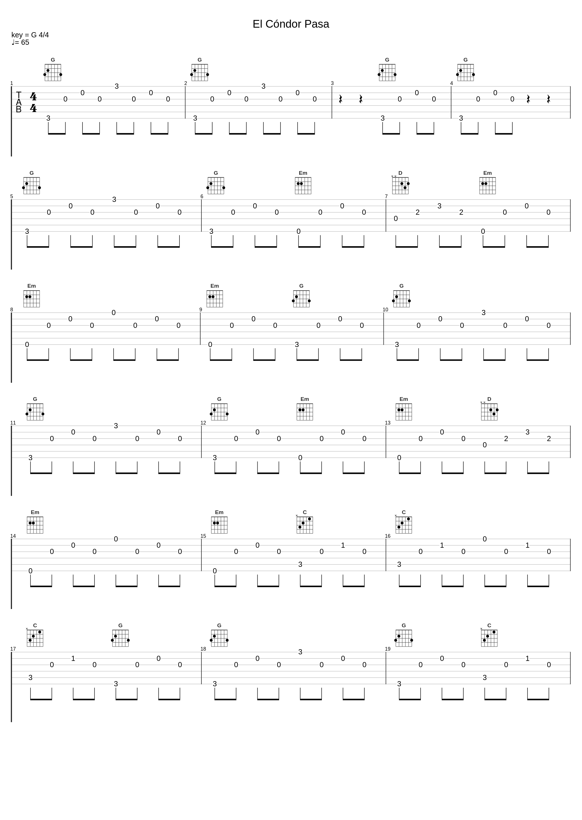 El Cóndor Pasa_冼其炜_1