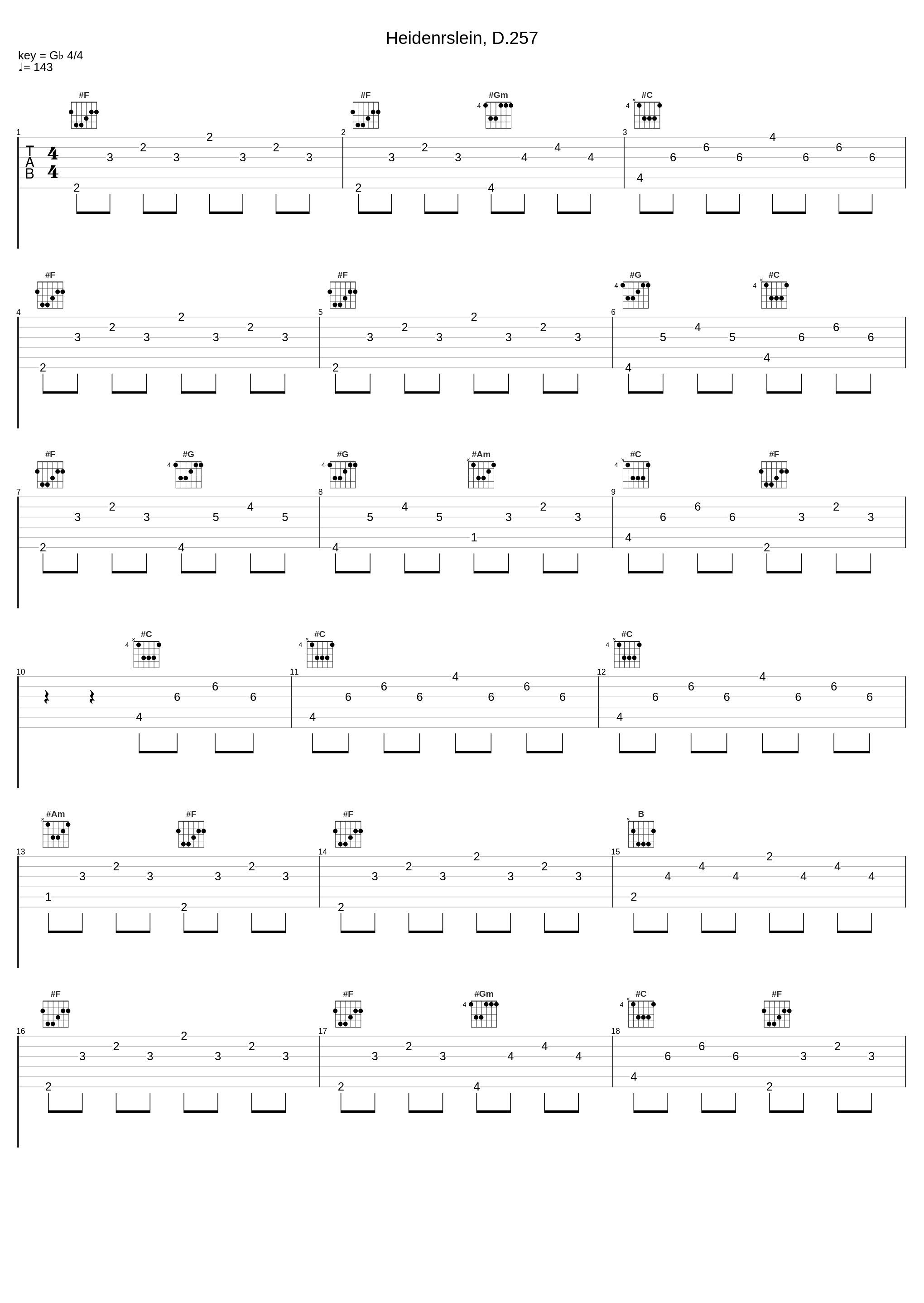 Heidenrslein, D.257_Julius Drake_1