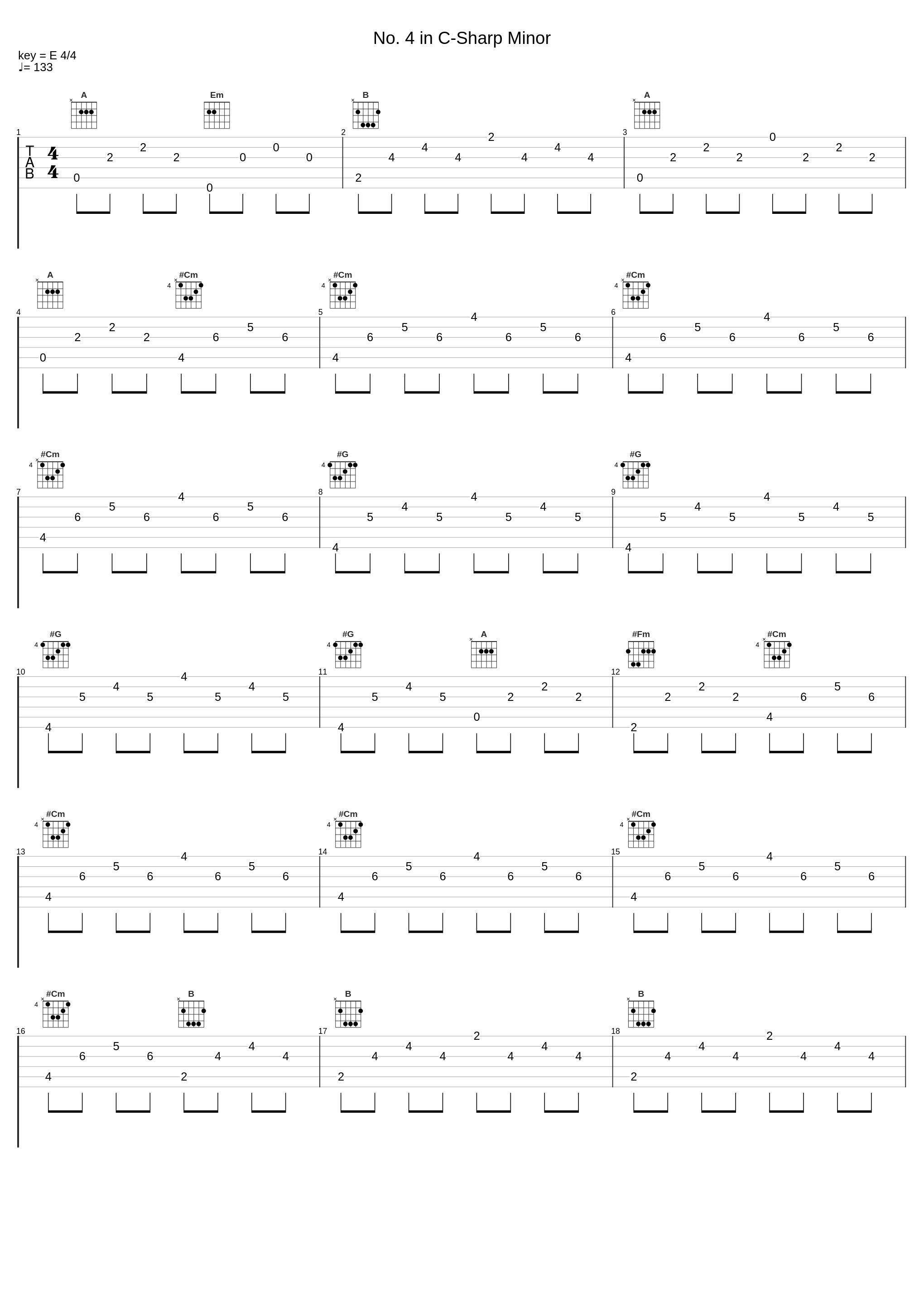 No. 4 in C-Sharp Minor_Nikita Magaloff_1