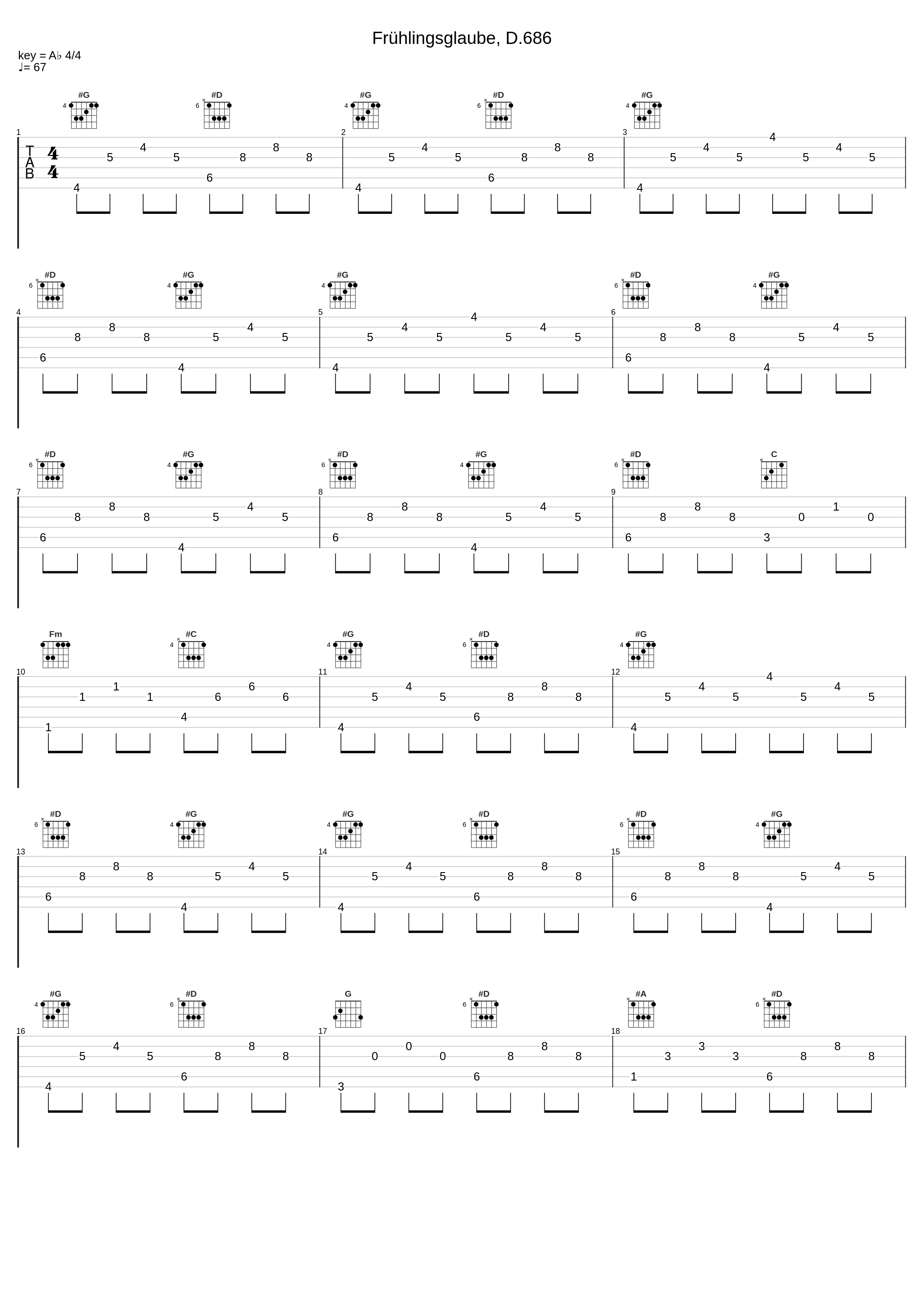 Frühlingsglaube, D.686_Fritz Wunderlich,Hubert Giesen_1