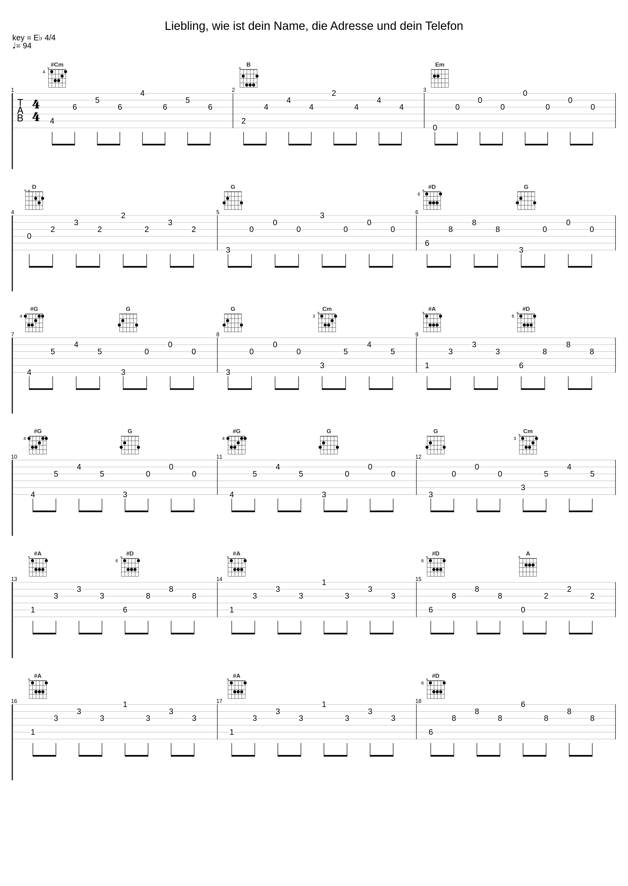 Liebling, wie ist dein Name, die Adresse und dein Telefon_Max Raabe_1