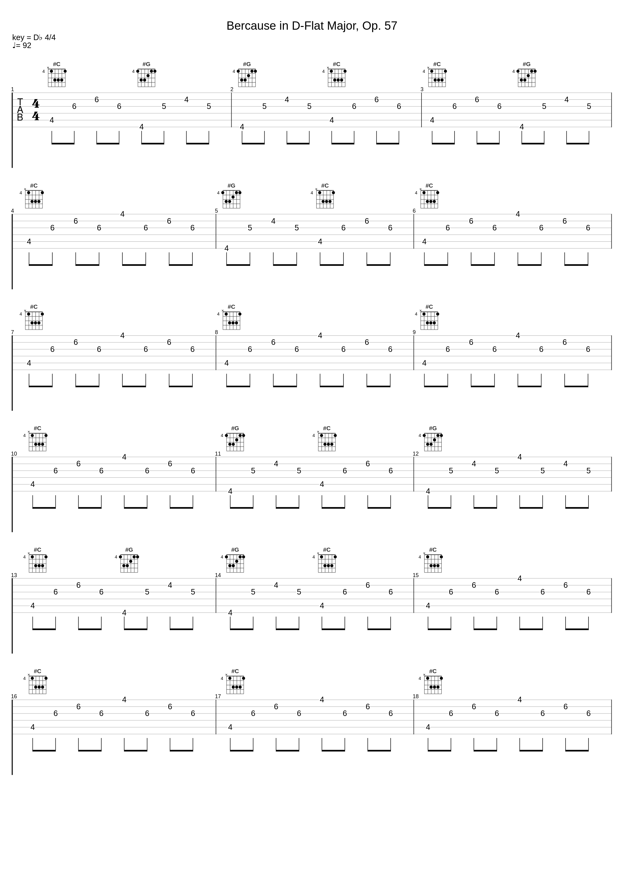 Bercause in D-Flat Major, Op. 57_Little Willie Littlefield_1