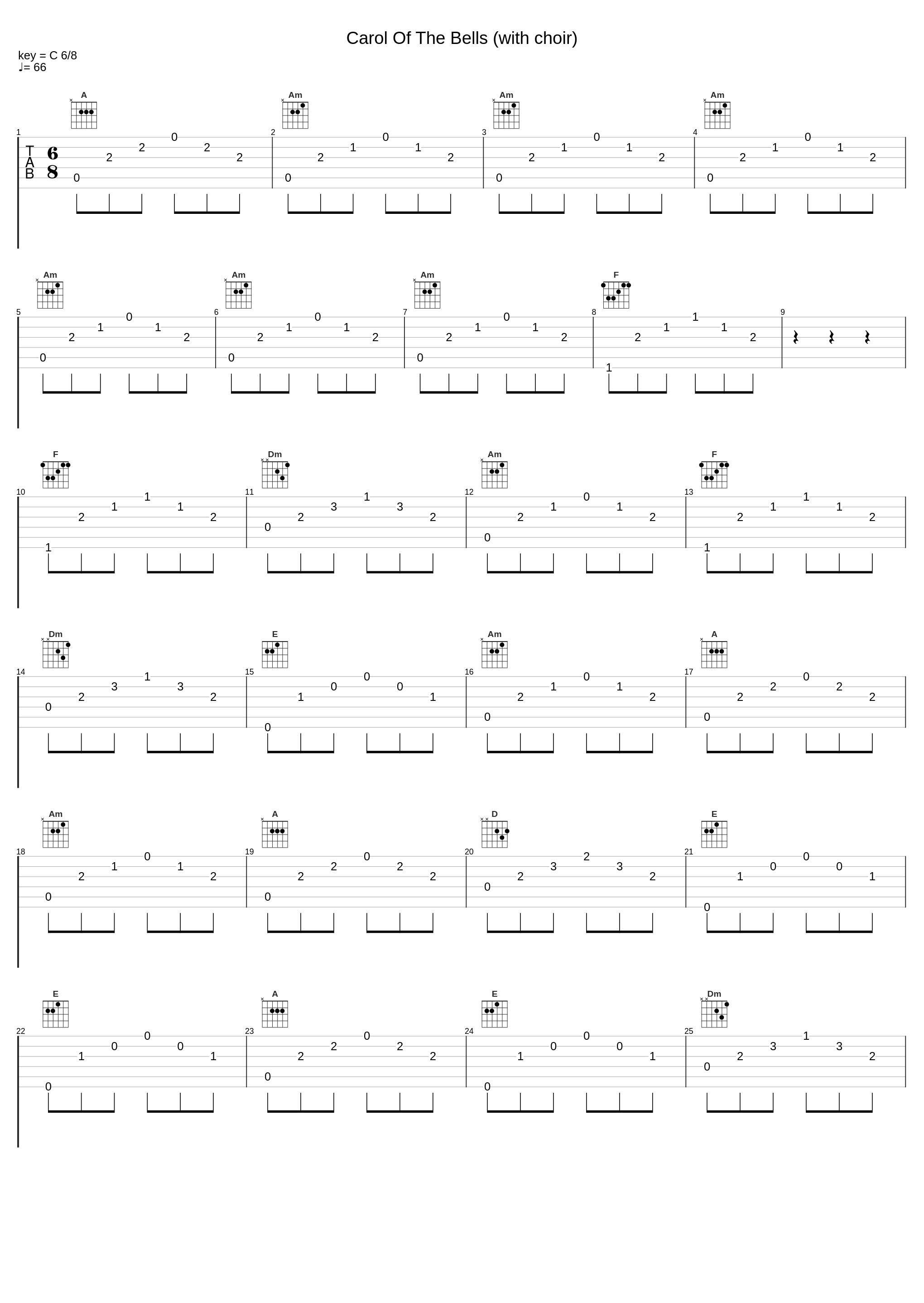 Carol Of The Bells (with choir)_X-Ray Dog_1