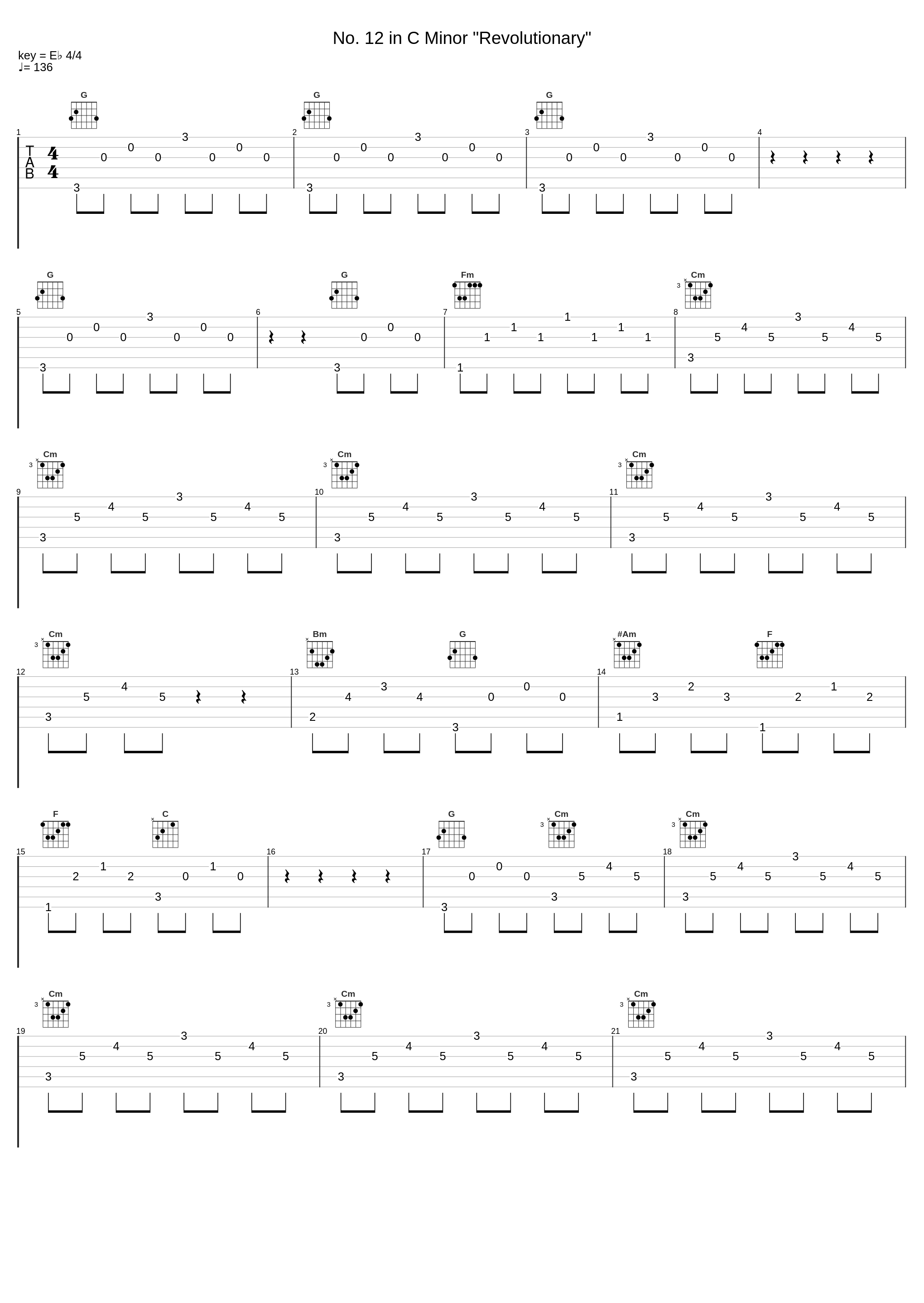 No. 12 in C Minor "Revolutionary"_赵成珍_1