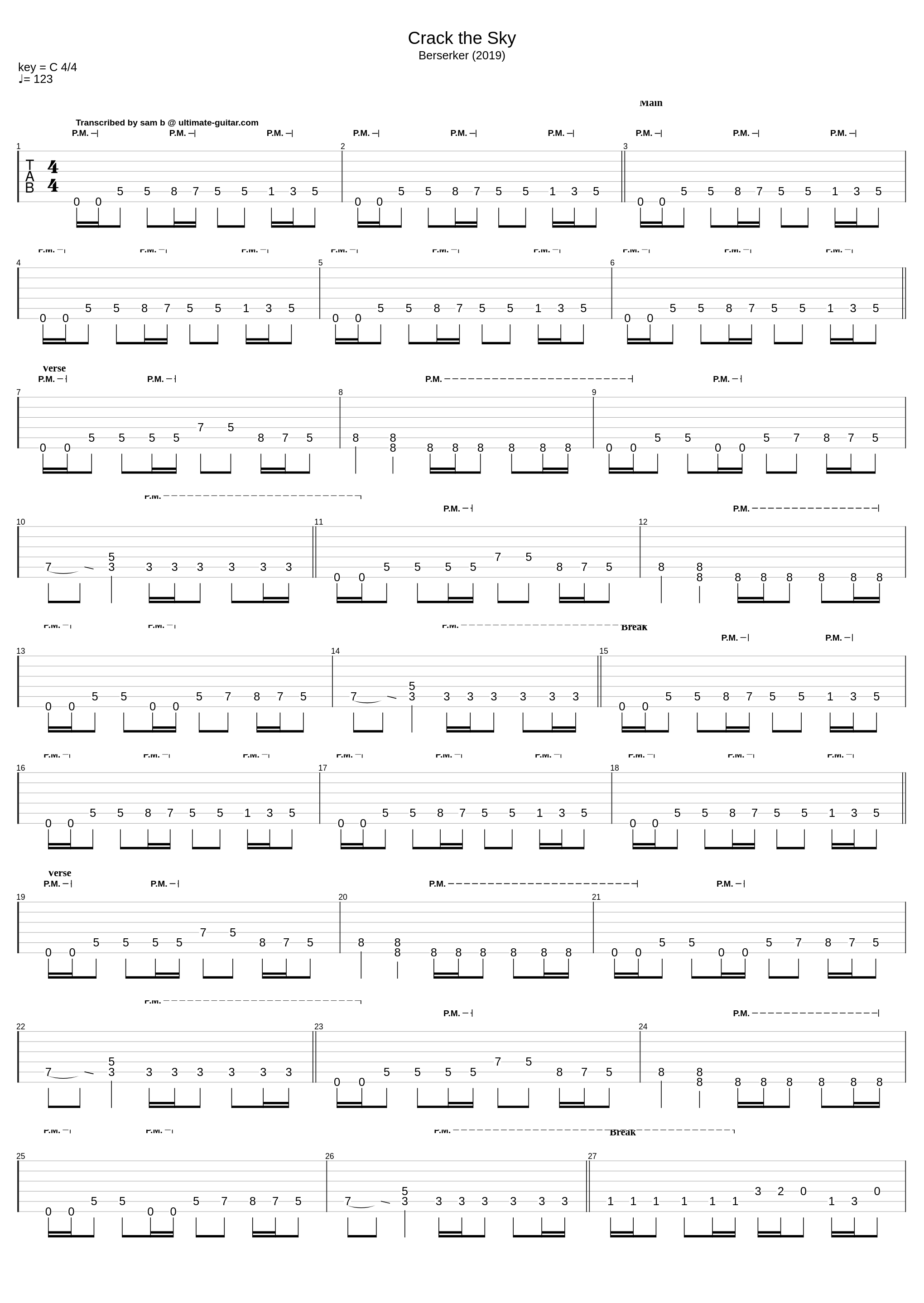 Crack The Sky (Drop C)_Amon Amarth_1