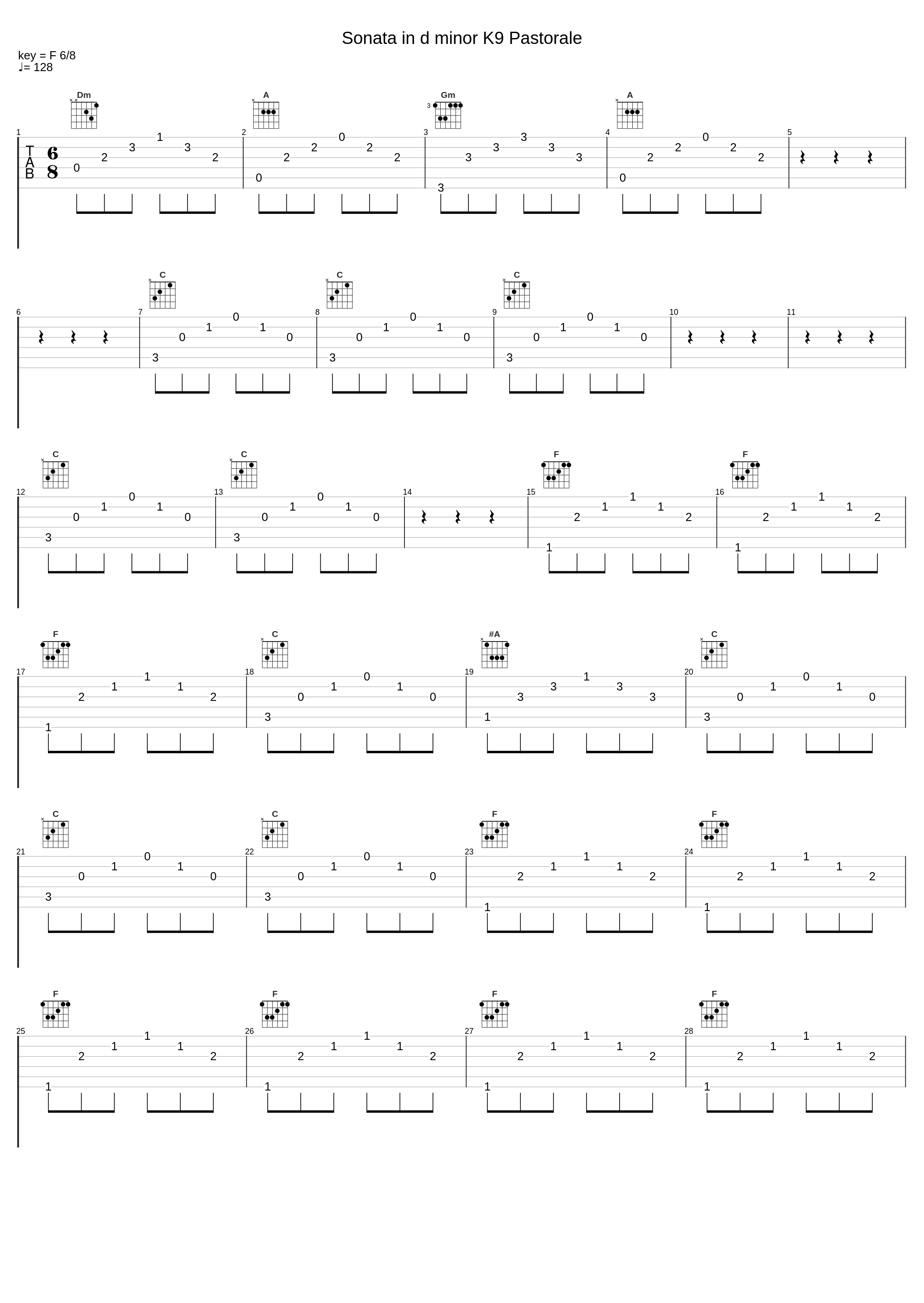 Sonata in d minor K9 Pastorale_Wanda Landowska_1