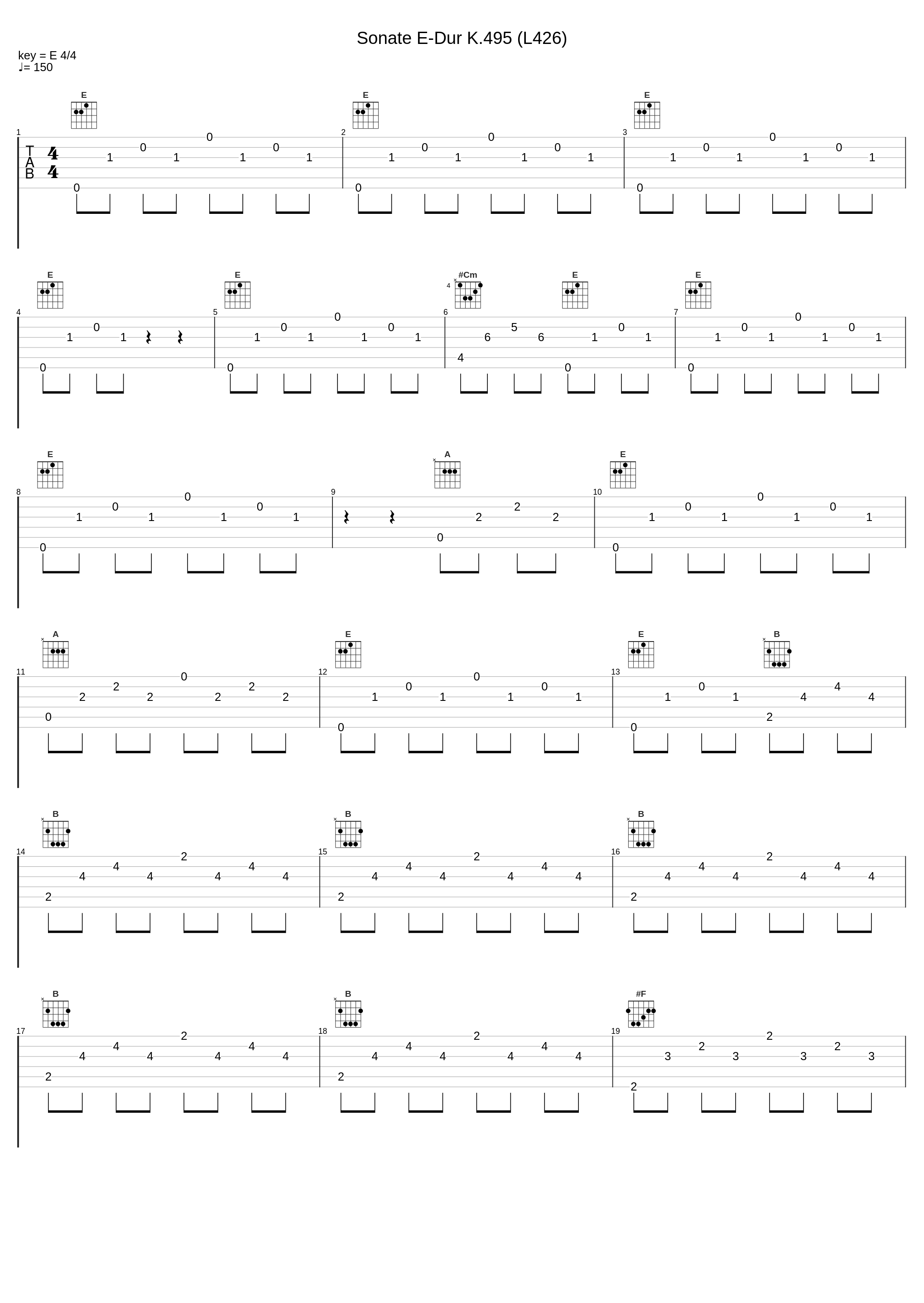 Sonate E-Dur K.495 (L426)_Maria Tipo_1