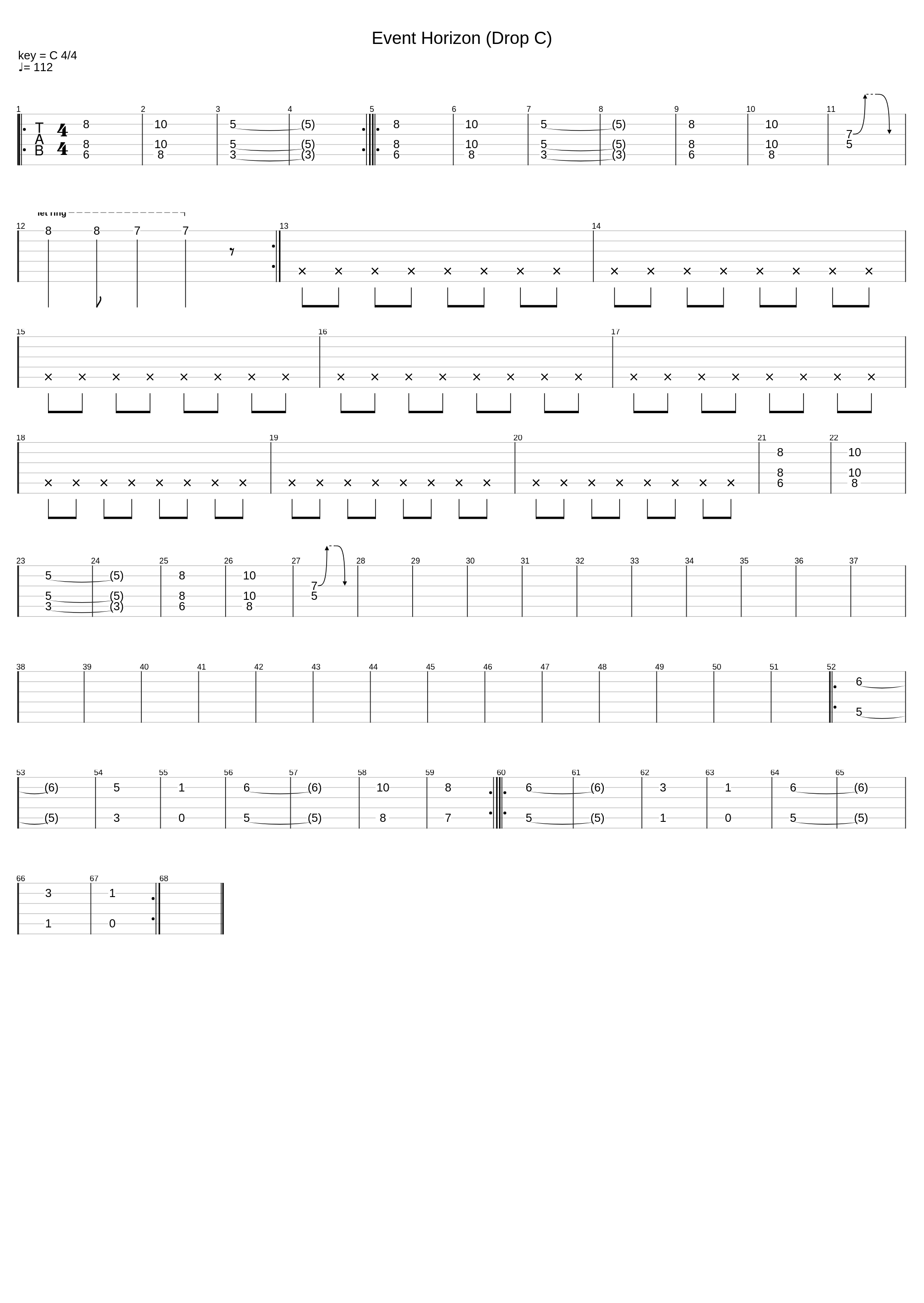 Event Horizon (Drop C)_I Am Waiting For You Last Summer_1