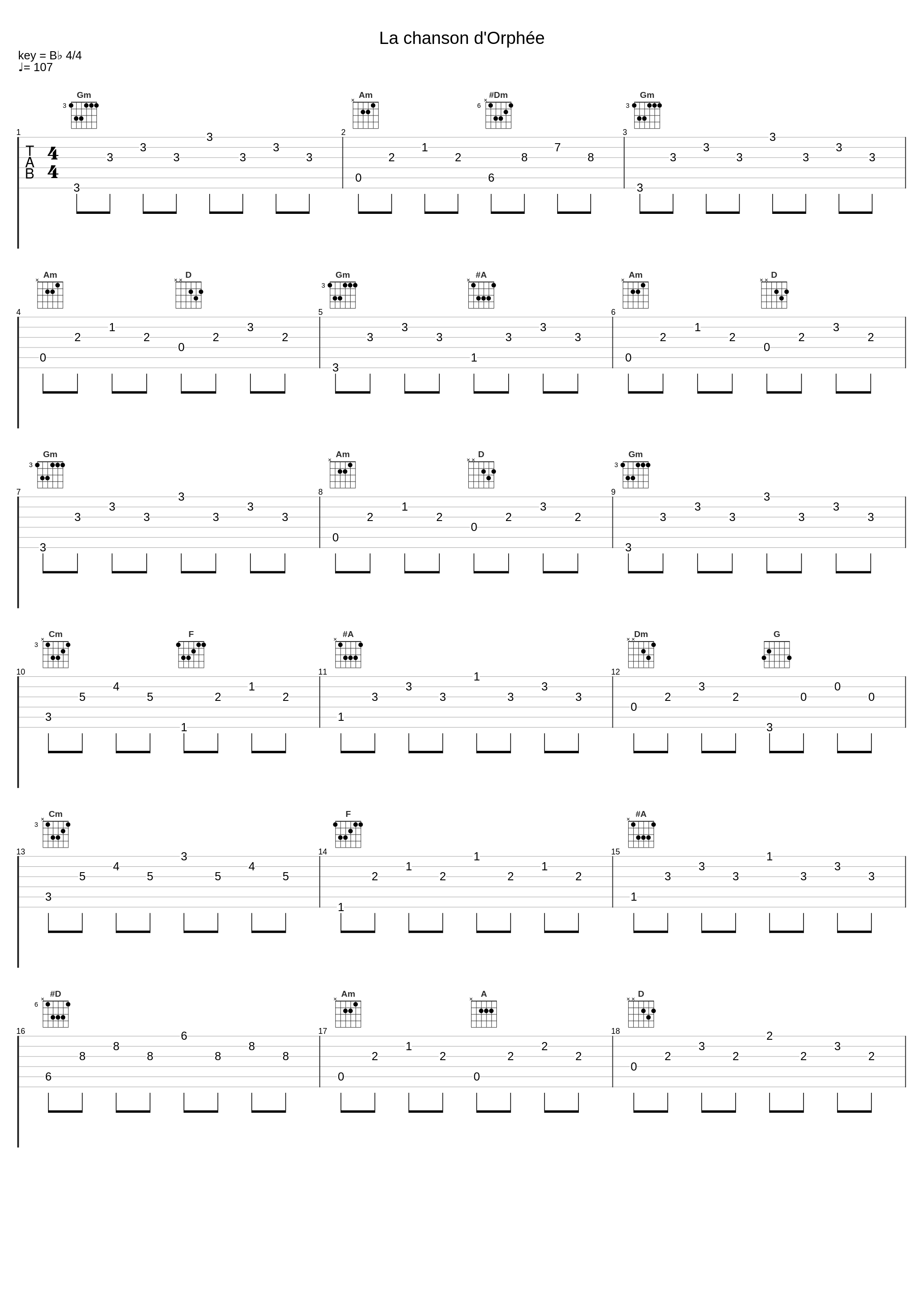 La chanson d'Orphée_Michel Louvain_1