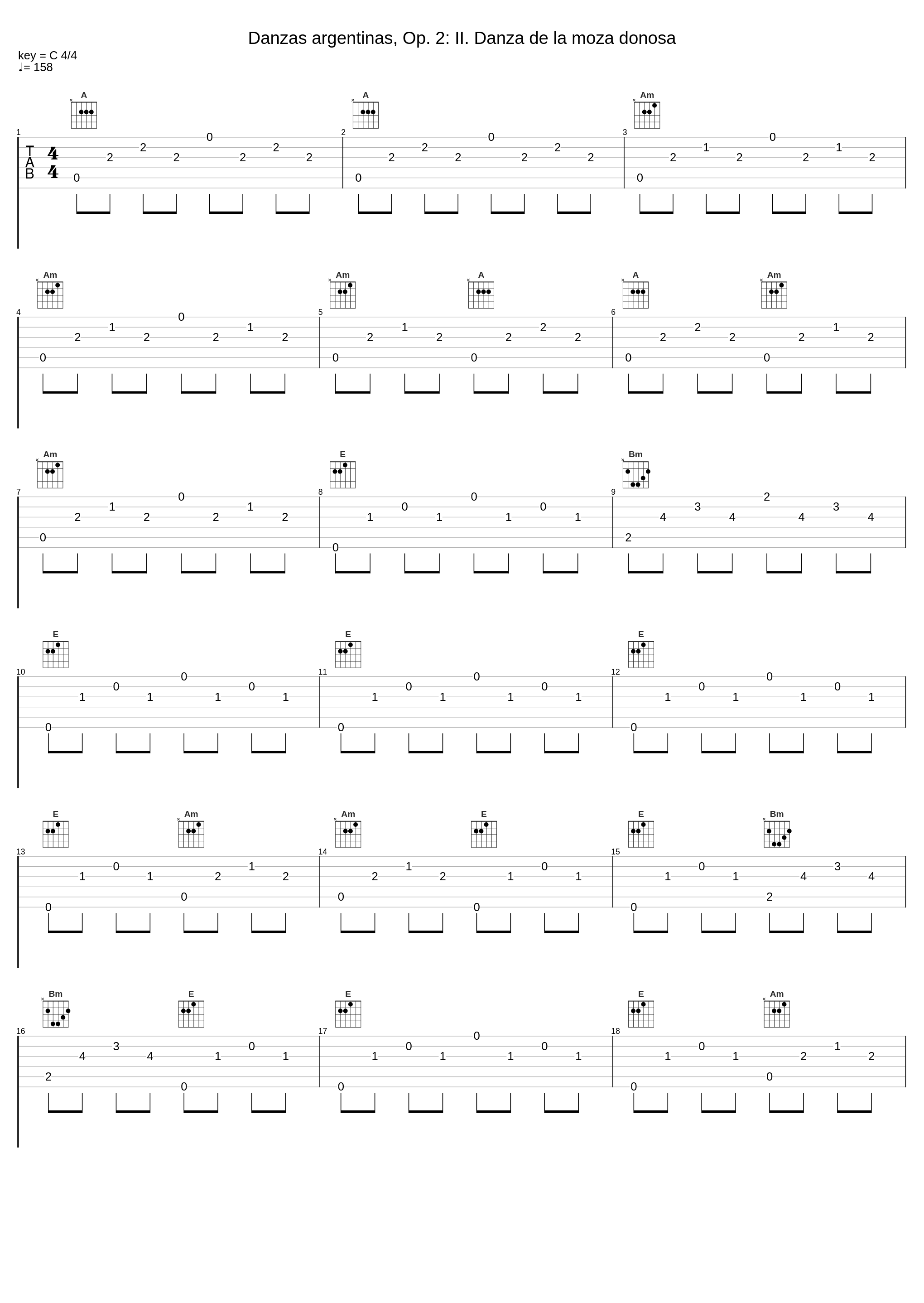 Danzas argentinas, Op. 2: II. Danza de la moza donosa_Javier Rameix_1