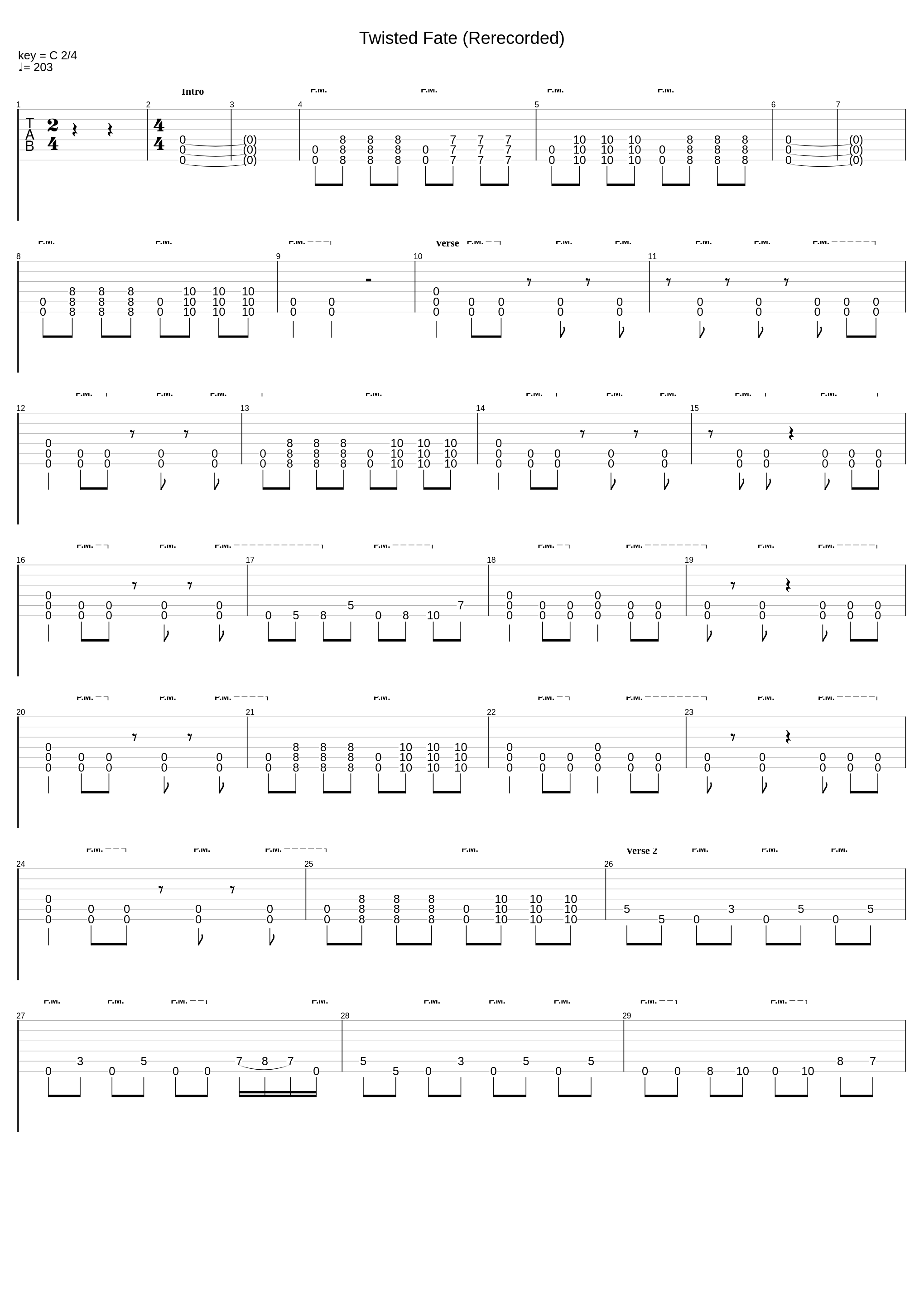 Twisted Fate - Drop C_Crystal Lake_1