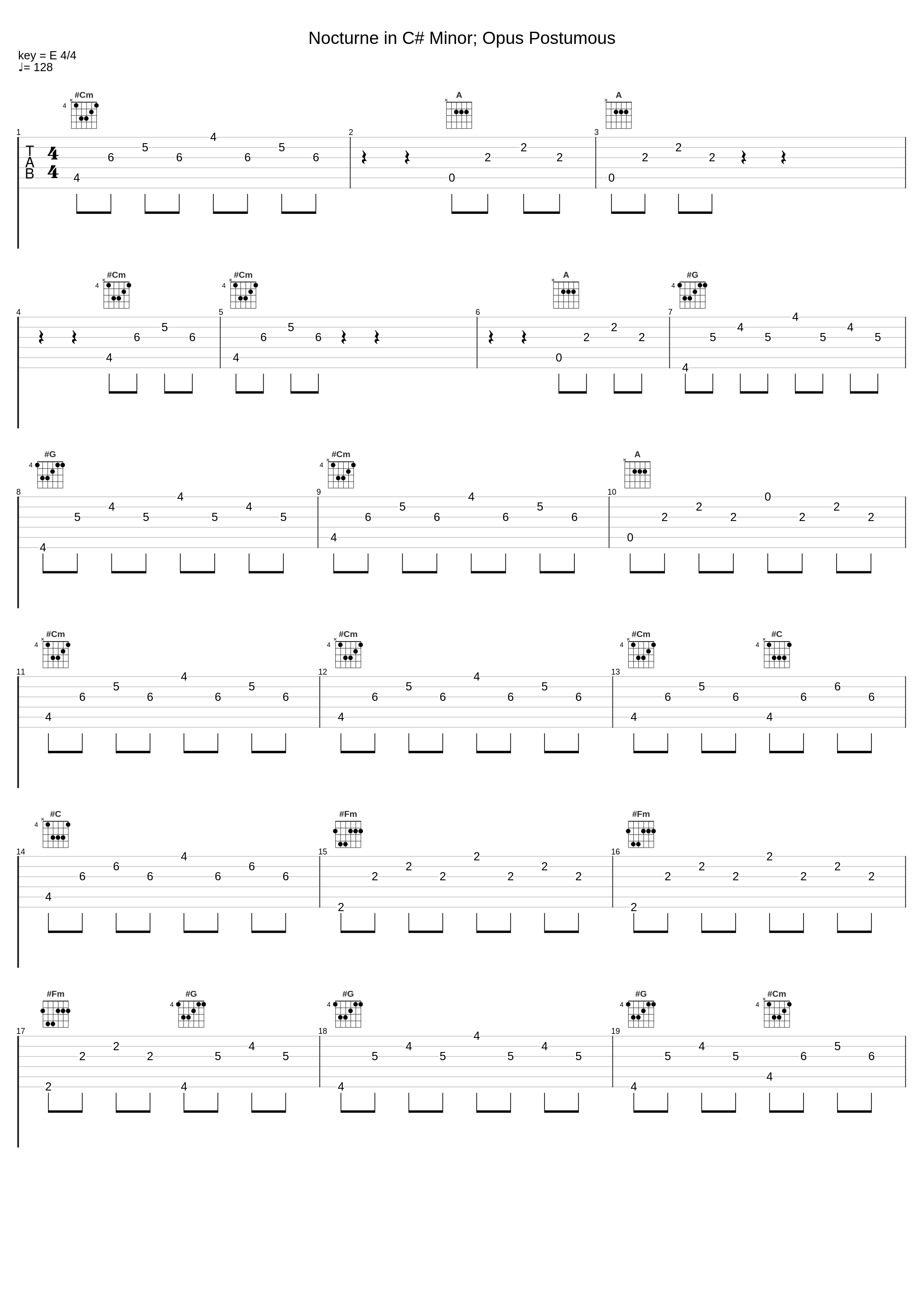 Nocturne in C# Minor; Opus Postumous_harp,flute,Patricia Creighton,Karen Rokos_1