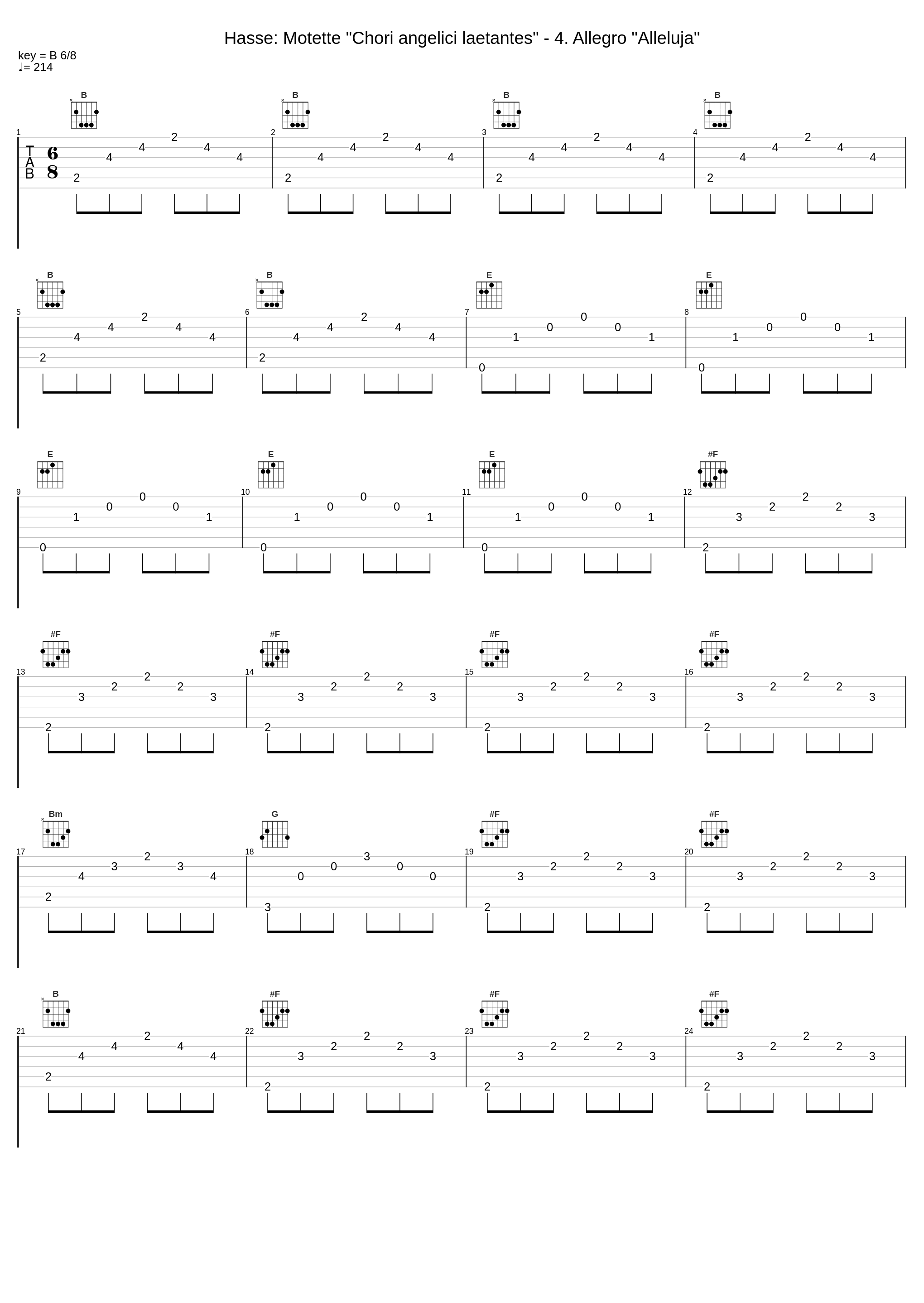 Hasse: Motette "Chori angelici laetantes" - 4. Allegro "Alleluja"_Bernarda Fink,Musica Antiqua Köln,Reinhard Goebel_1