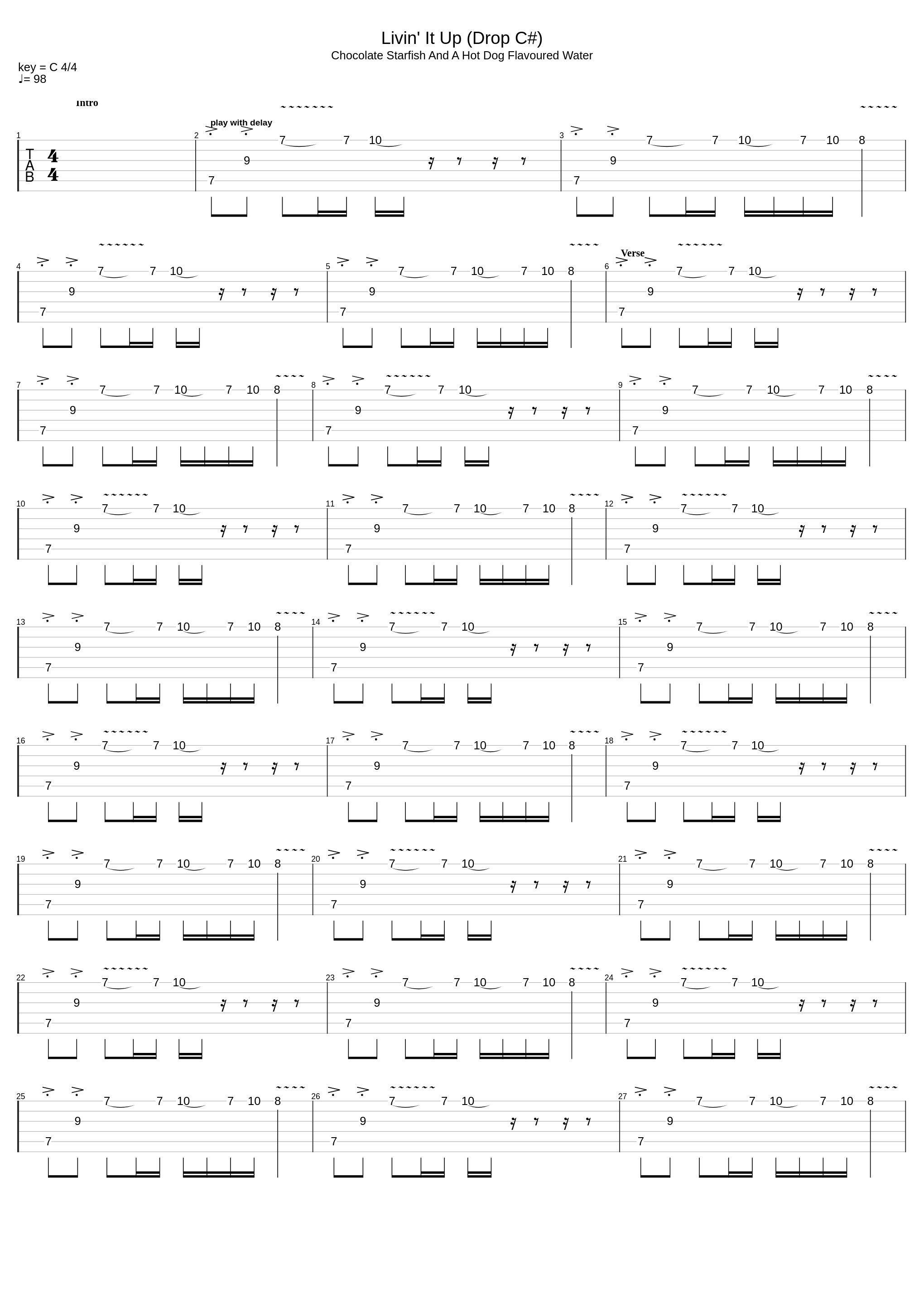 Livin` It Up (Drop C#)_Limp Bizkit_1