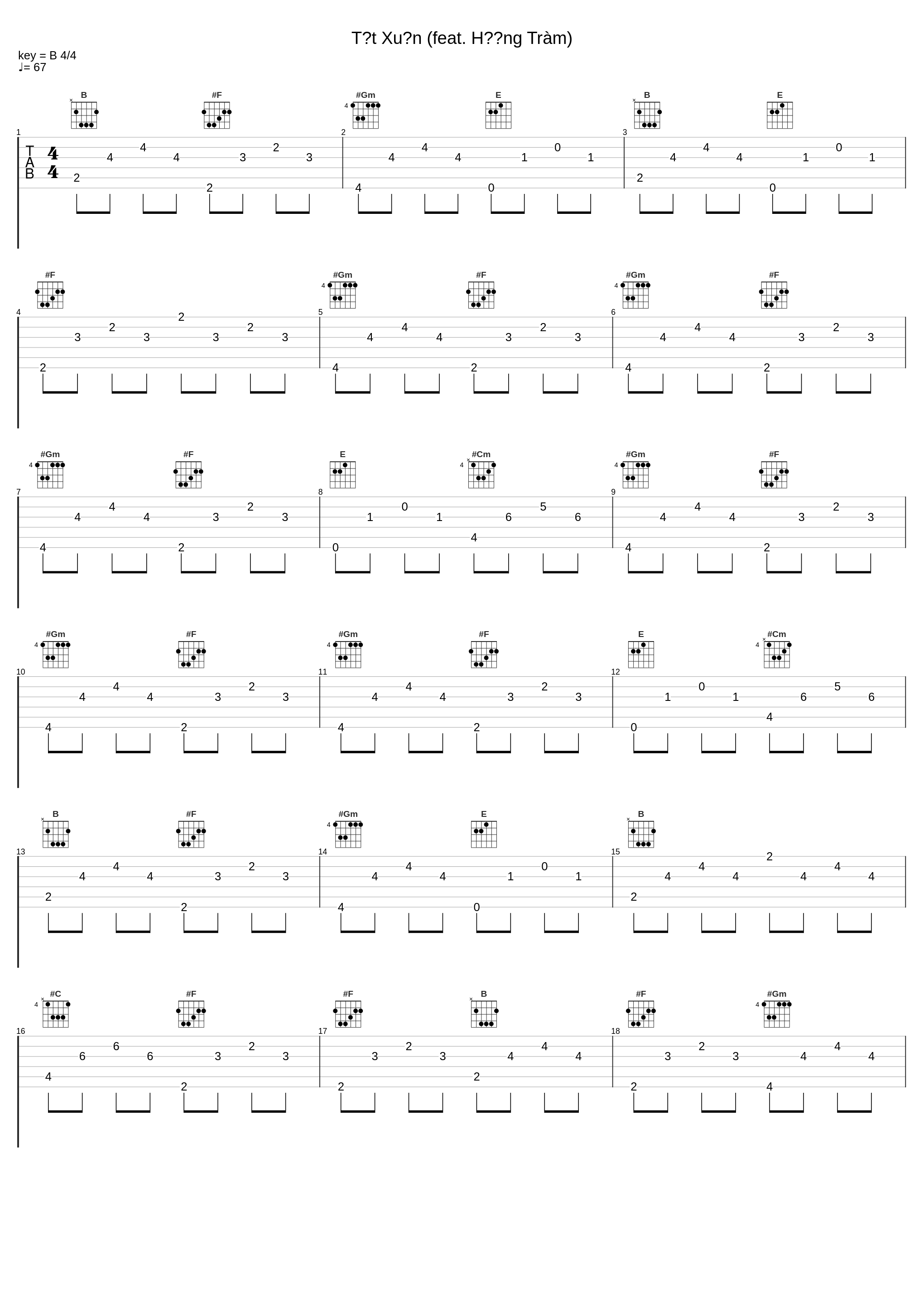 Tết Xuân (feat. Hương Tràm)_Cao Thái Sơn,Hương Tràm_1