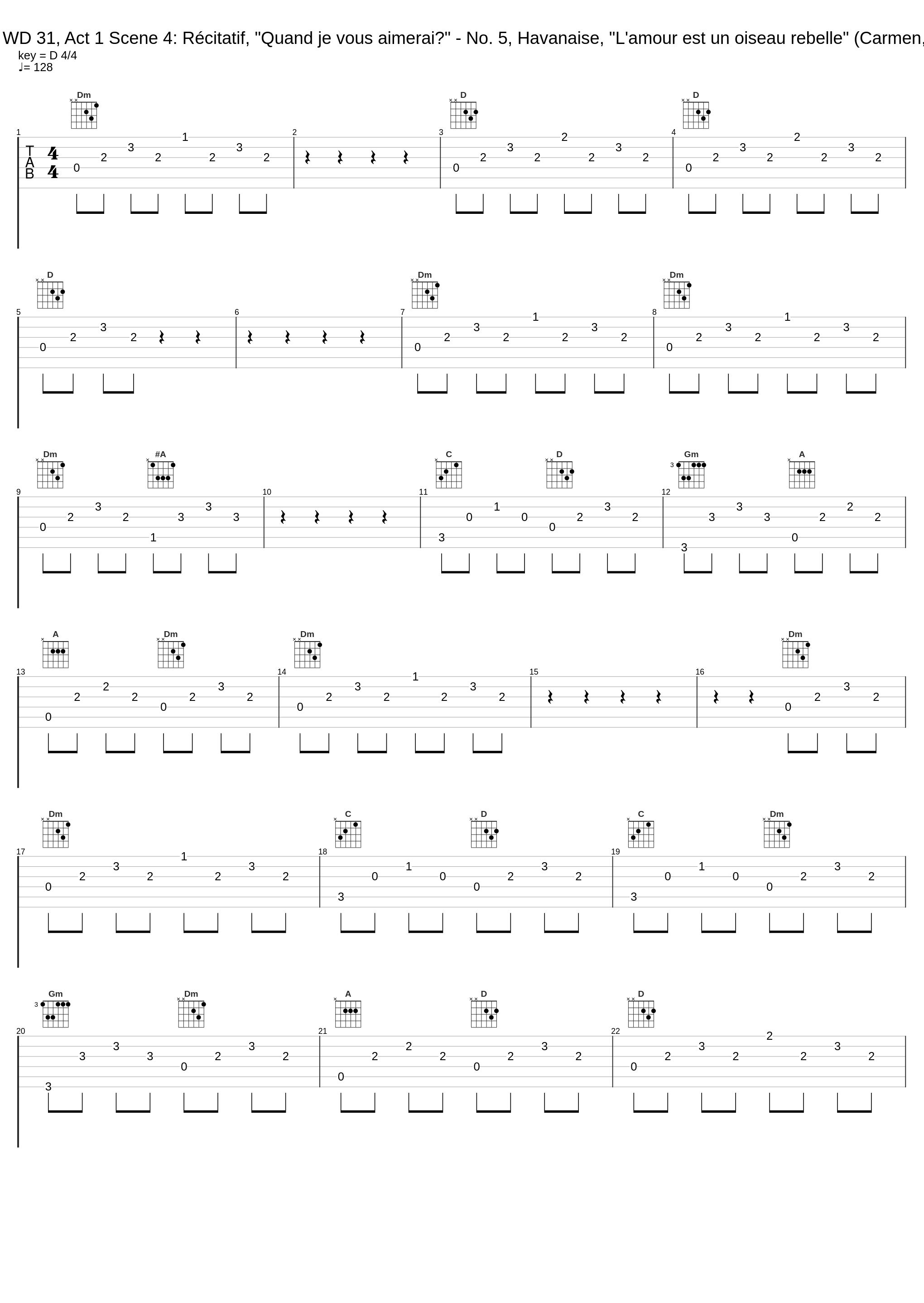 Carmen, WD 31, Act 1 Scene 4: Récitatif, "Quand je vous aimerai?" - No. 5, Havanaise, "L'amour est un oiseau rebelle" (Carmen, Chorus)_Maria Callas,Choeurs René Duclos,Orchestre de l'Opéra National de Paris,Georges Pretre_1