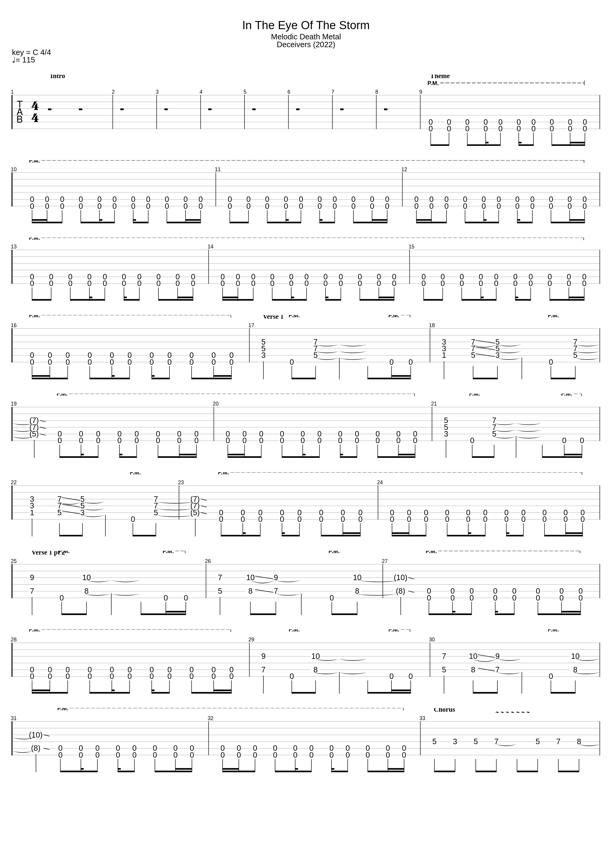 In The Eye Of The Storm (Drop C)_Arch Enemy_1