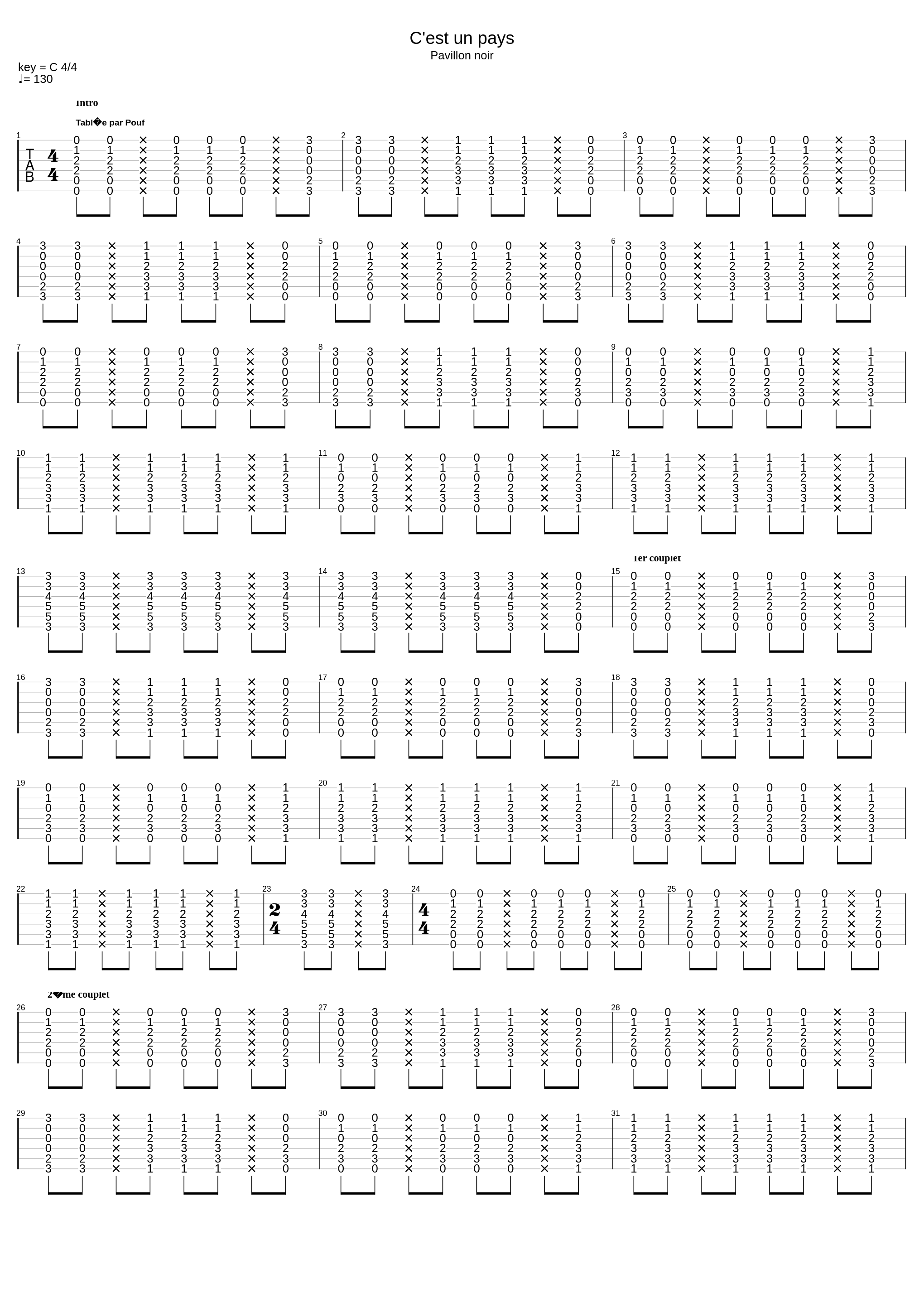 C'est Un Pays_Soldat Louis_1