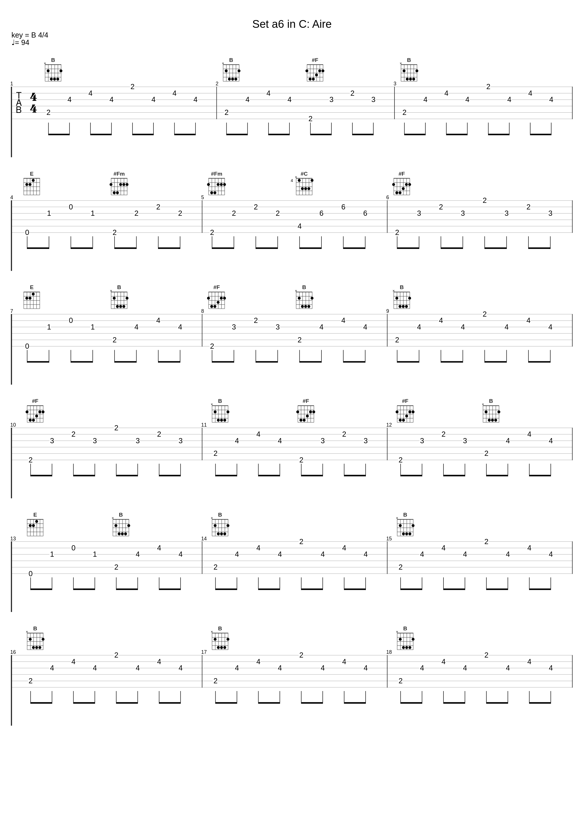 Set a6 in C: Aire_Phantasm,William Lawes_1