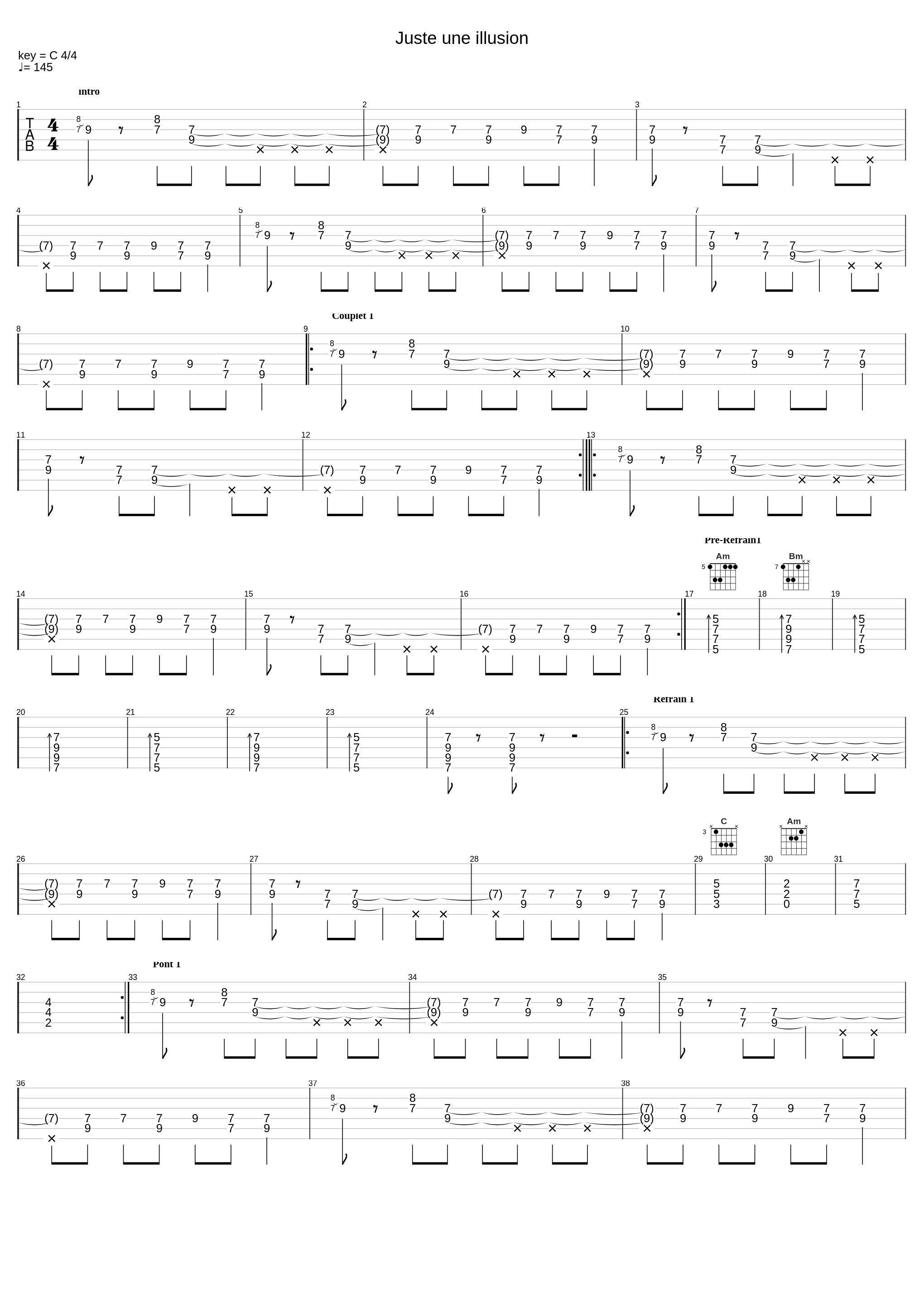 Juste Une Illusion_Jean Louis Aubert_1