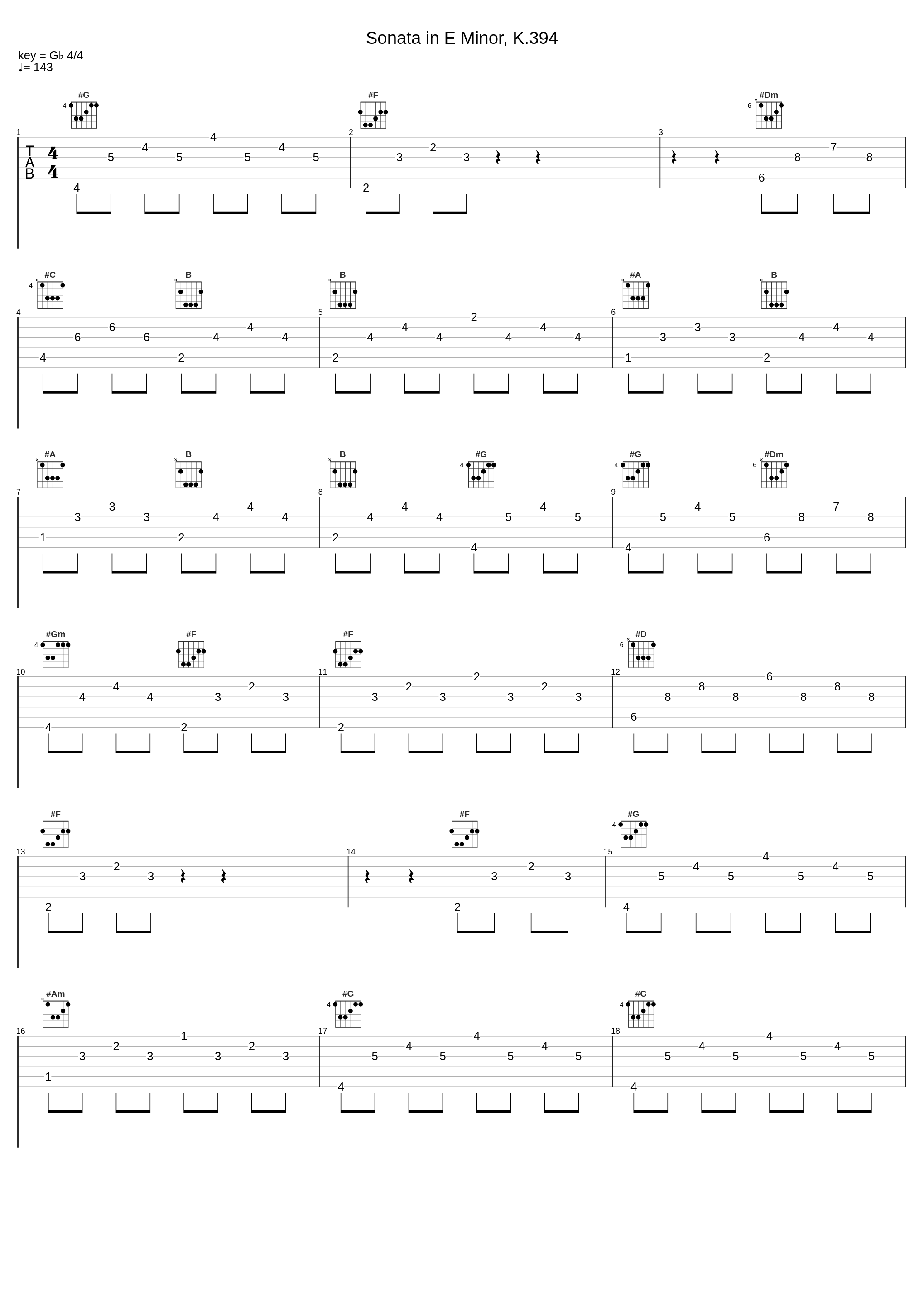 Sonata in E Minor, K.394_Sergio Ciomei,Domenico Scarlatti_1