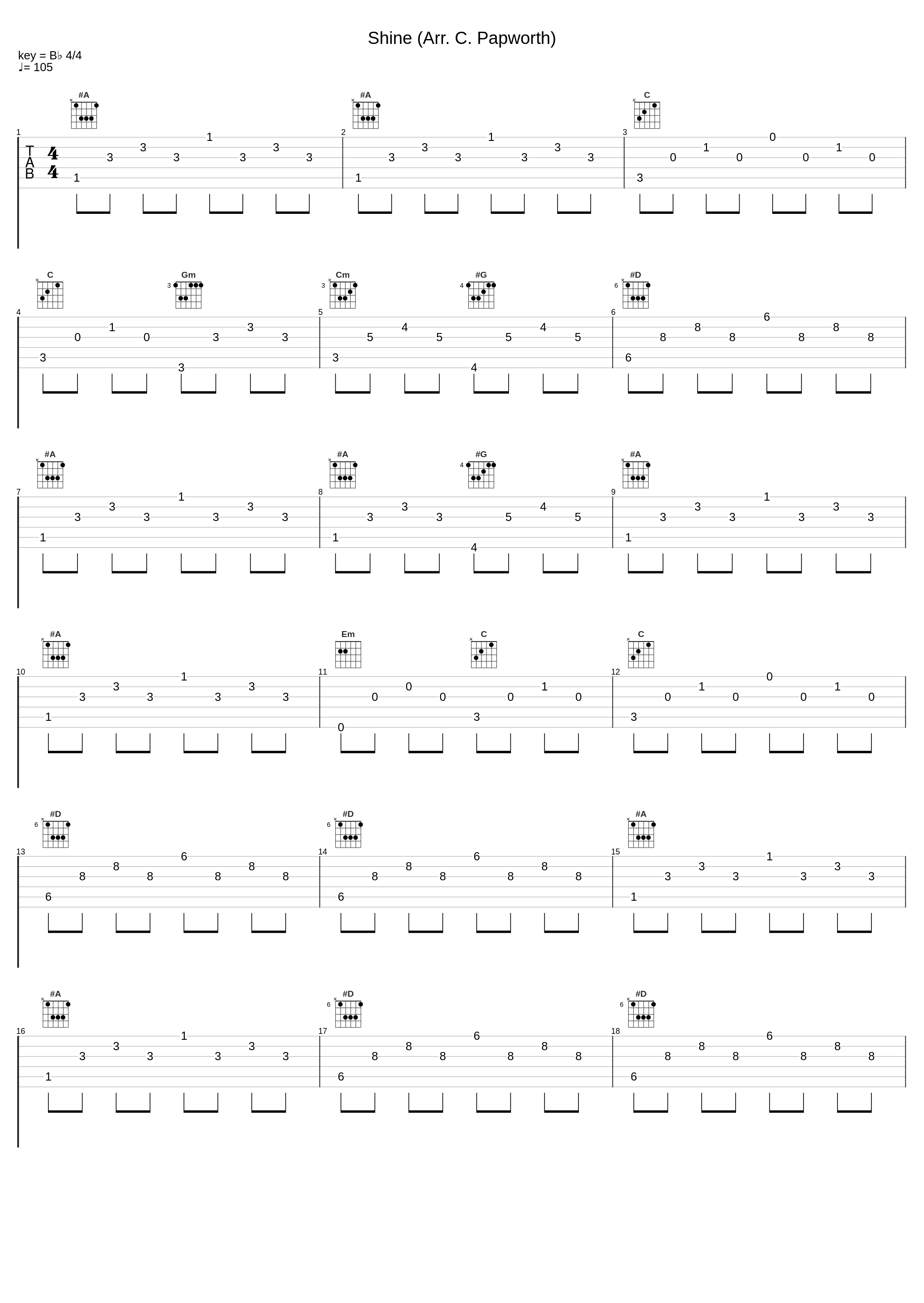 Shine (Arr. C. Papworth)_Laura Izibor,BYU Noteworthy_1