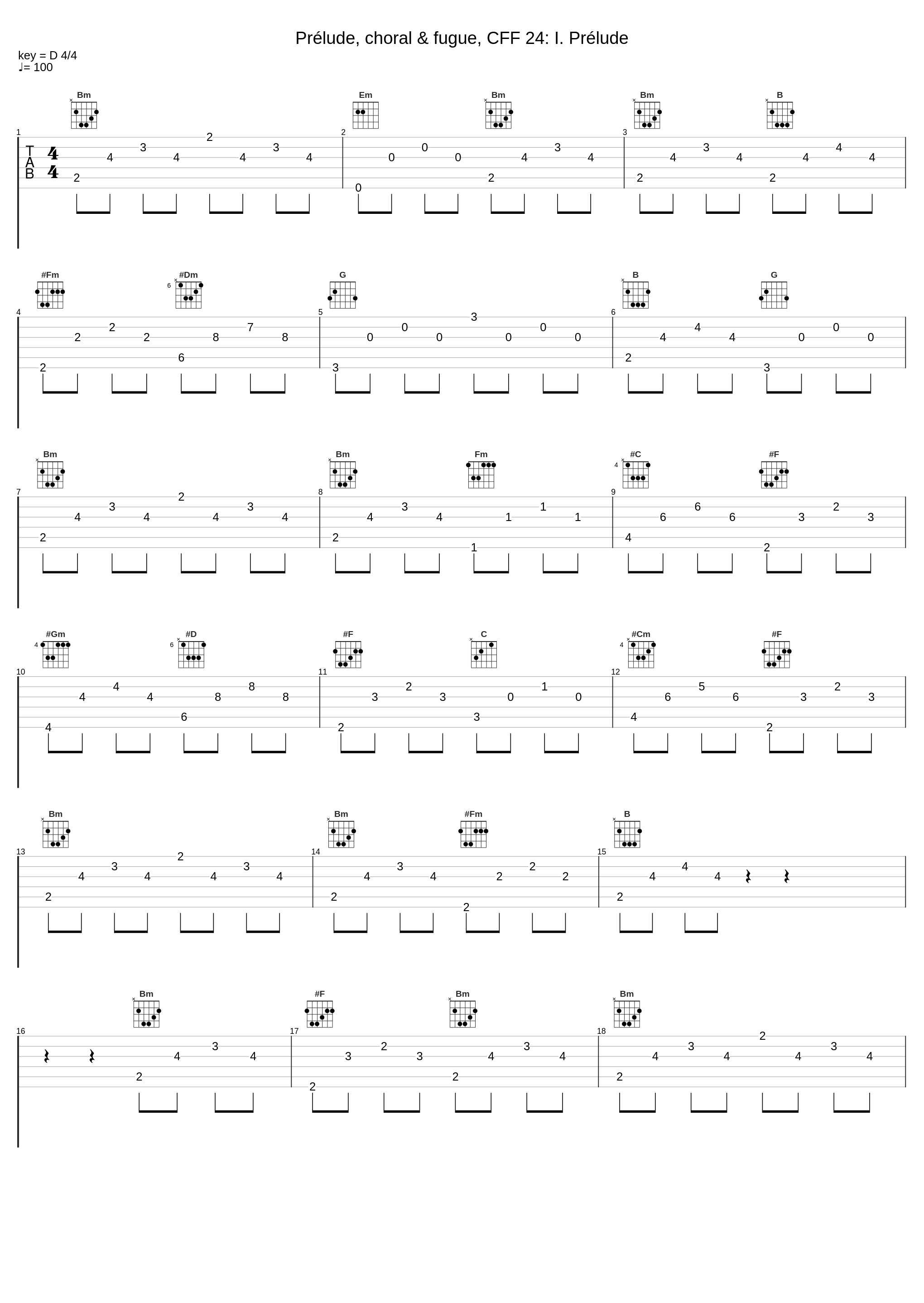 Prélude, choral & fugue, CFF 24: I. Prélude_Alice Ader,Ensemble Ader,César Franck_1