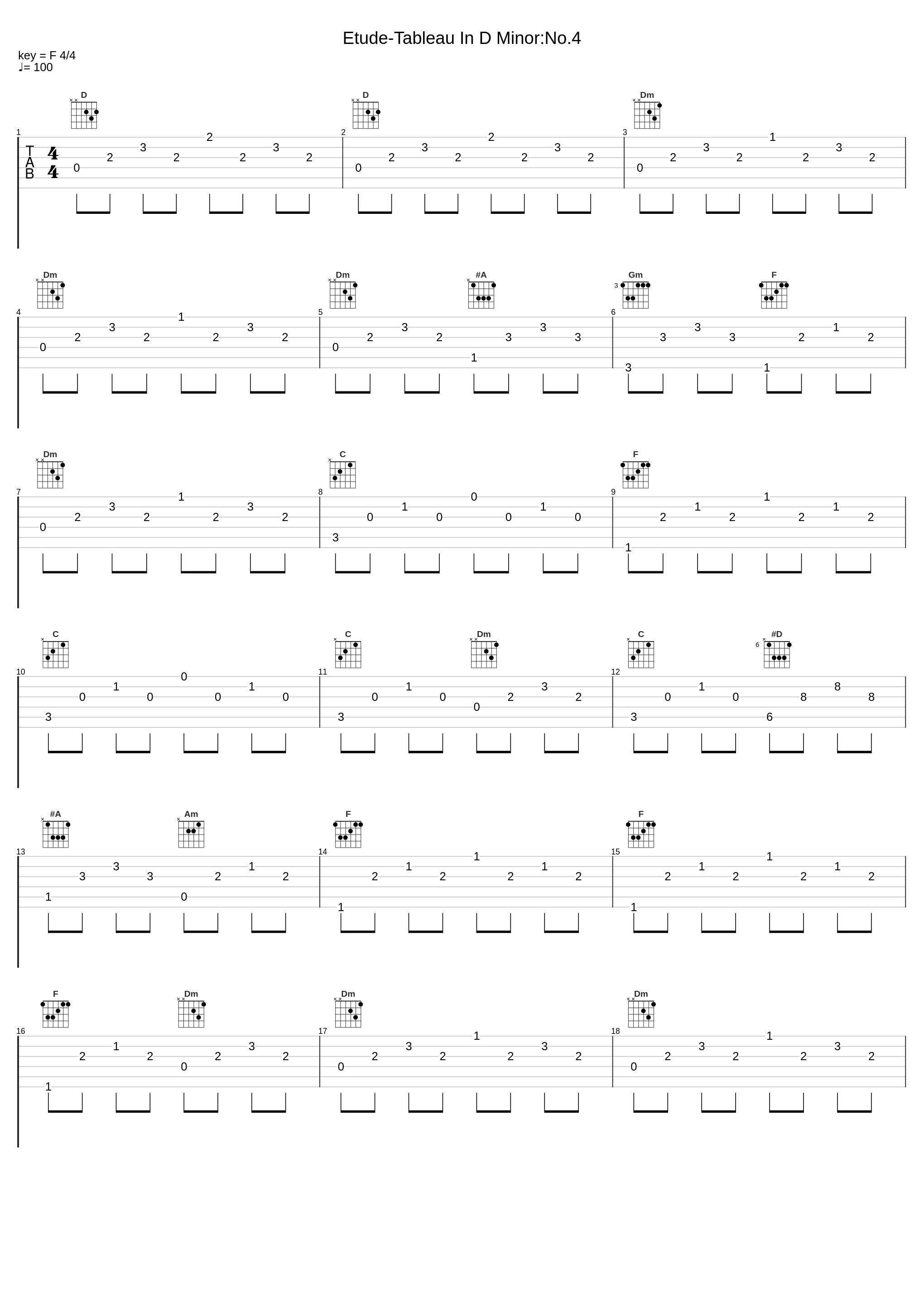 Etude-Tableau In D Minor:No.4_Ian Hobson_1