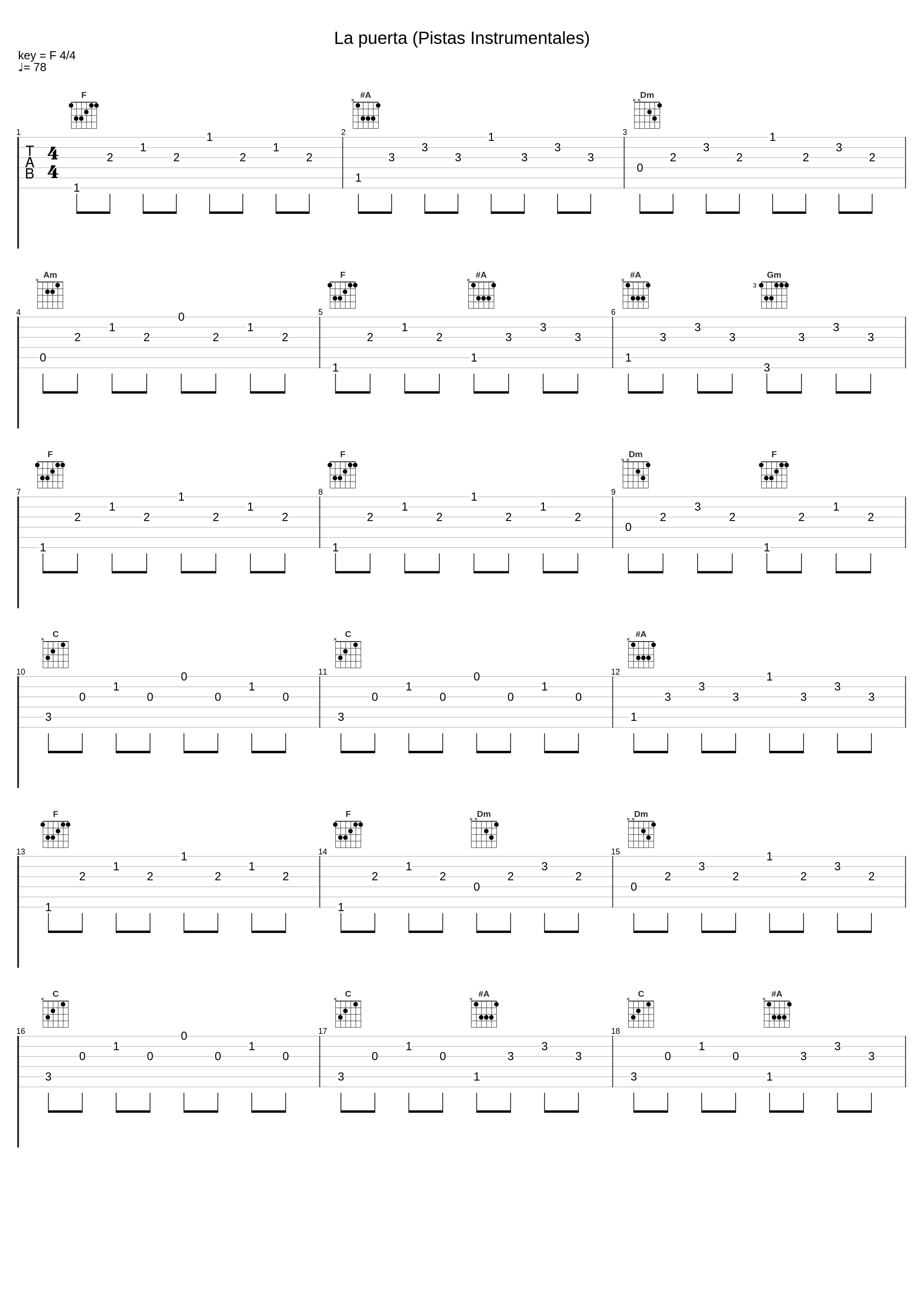 La puerta (Pistas Instrumentales)_Sheila Romero_1