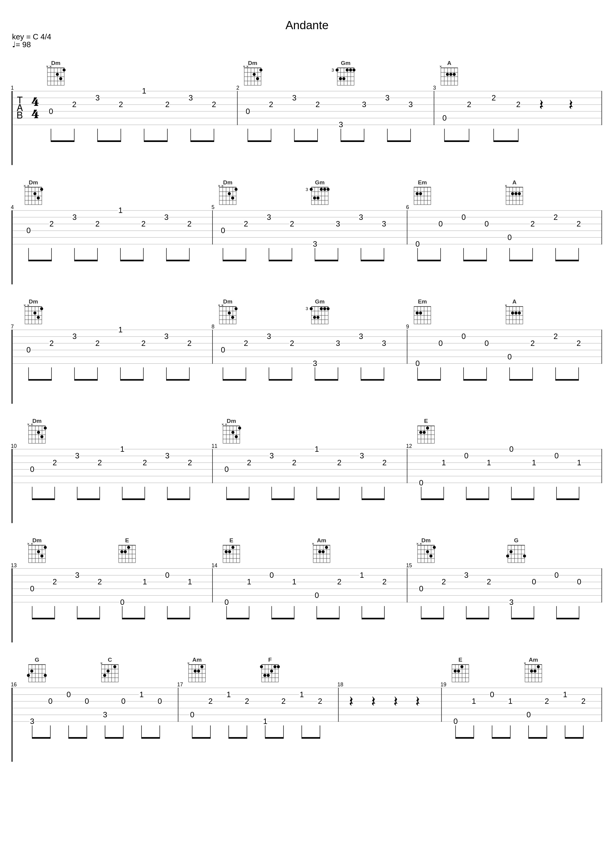 Andante_Johann Christian Bach_1