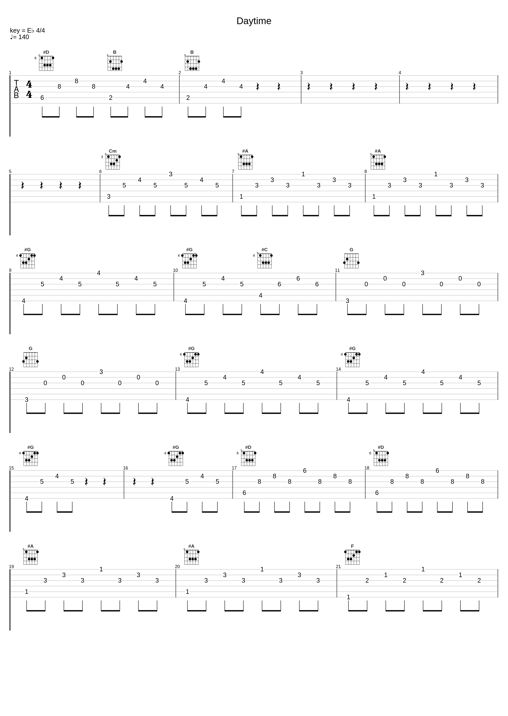 Daytime_4 Strings_1