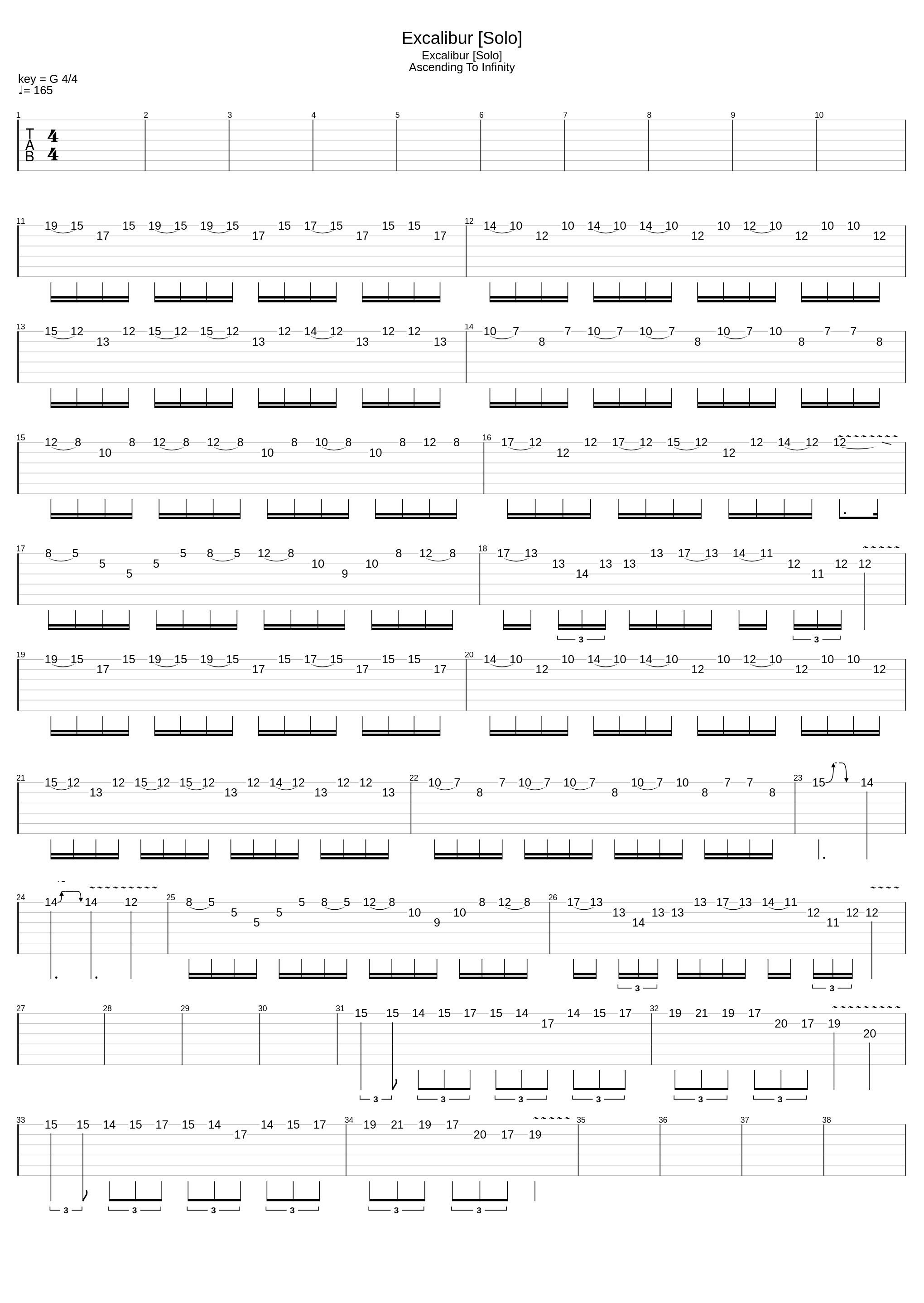 Excalibur (Solo)_Luca Turilli's Rhapsody_1