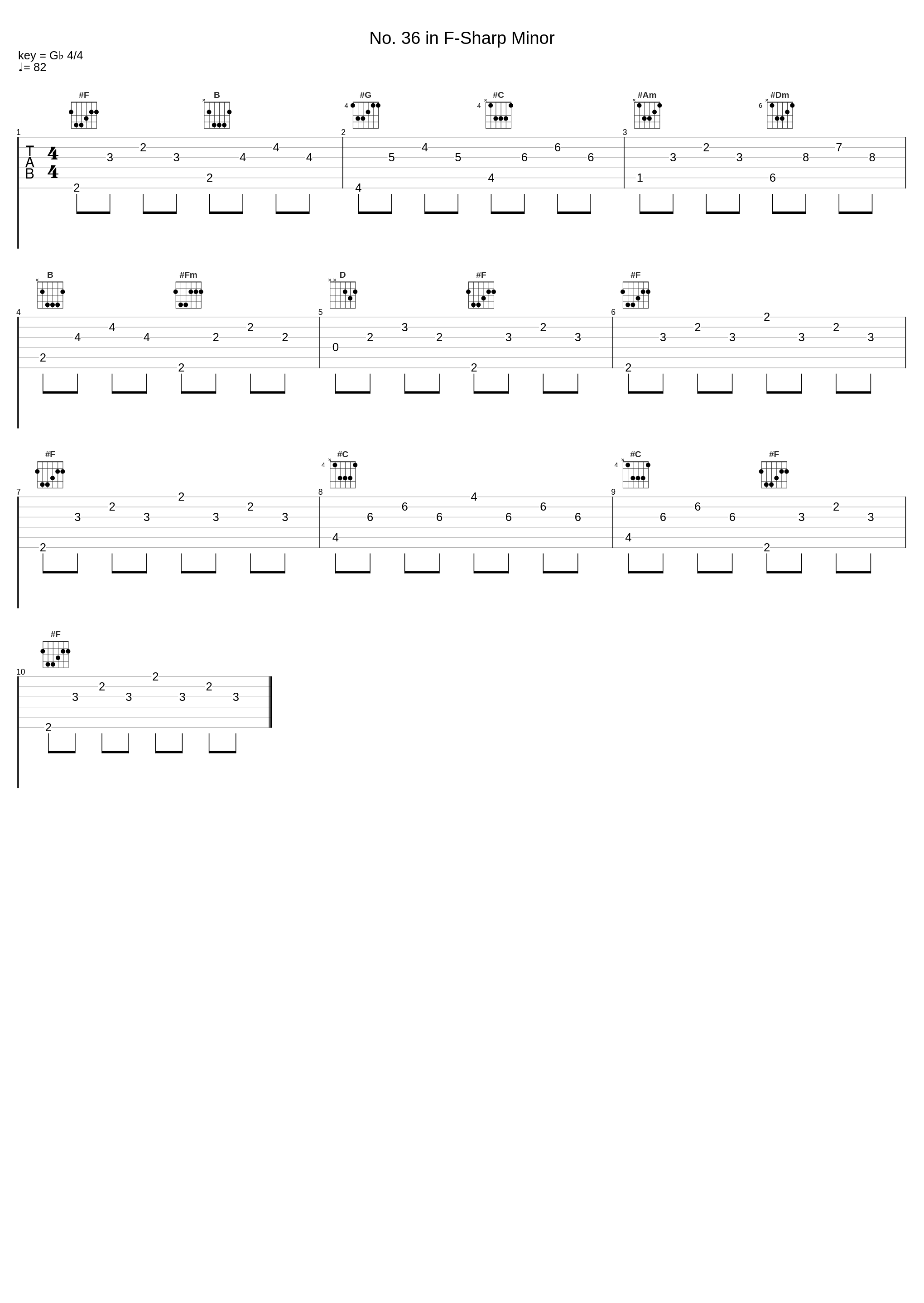 No. 36 in F-Sharp Minor_Kolja Lessing_1